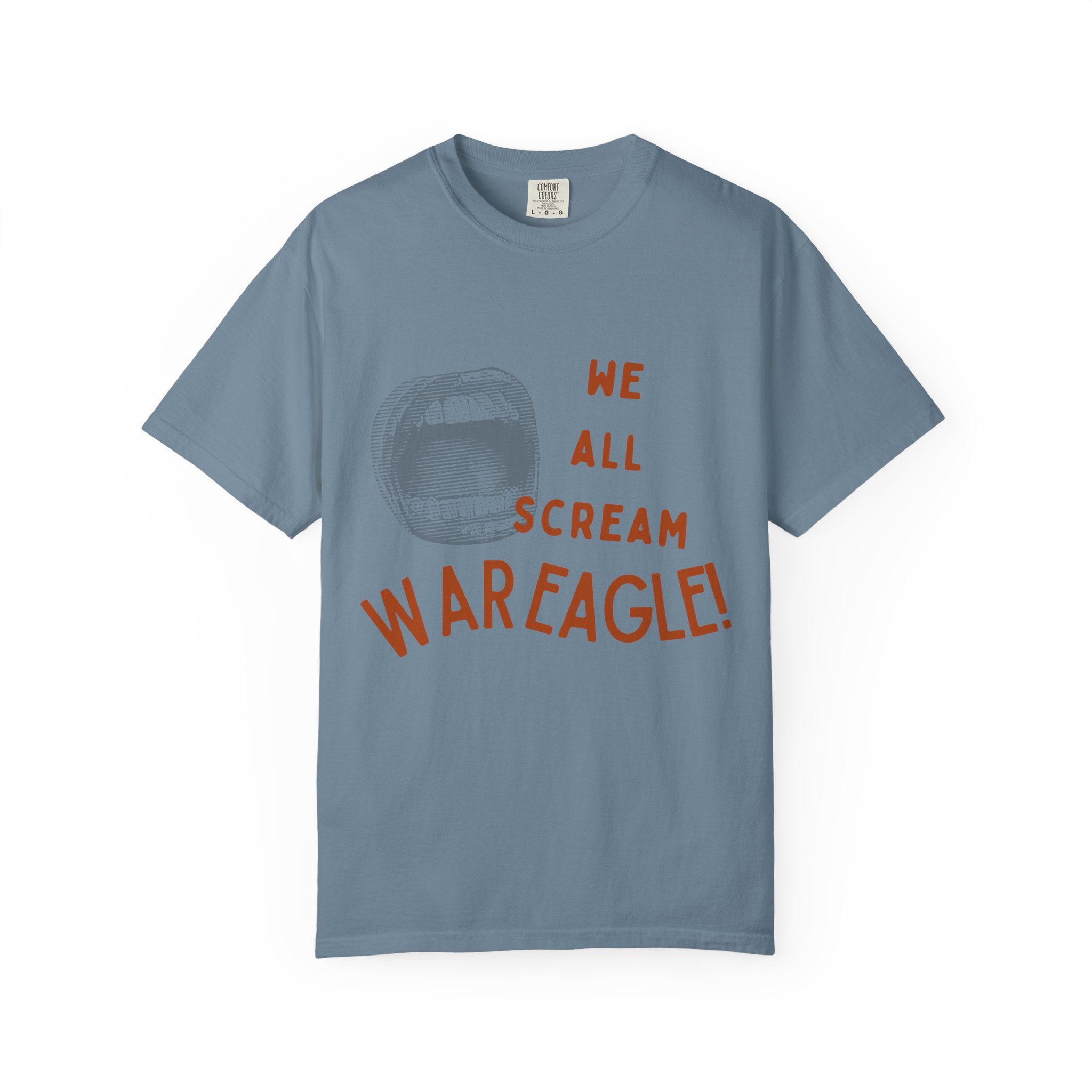 Auburn Garment-Dyed Tee for Game Day