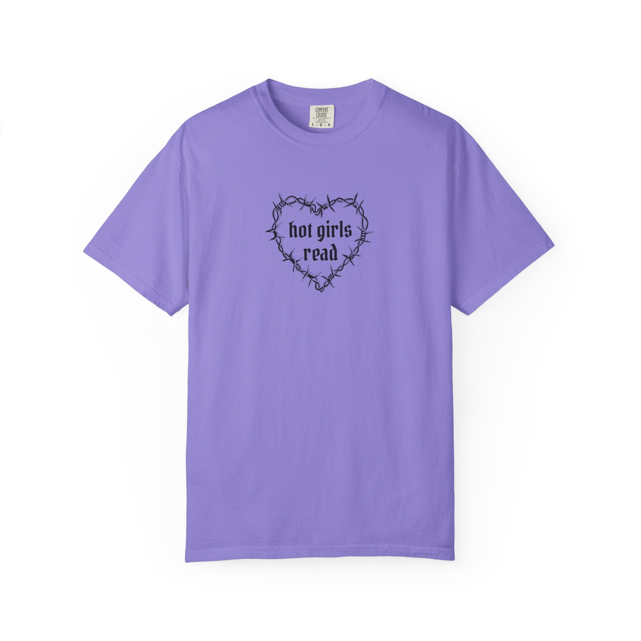Hot Girls Read Comfort Color Tee