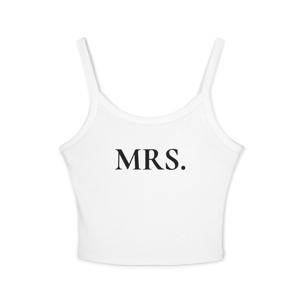 Mrs. Spaghetti Strap Tank Top
