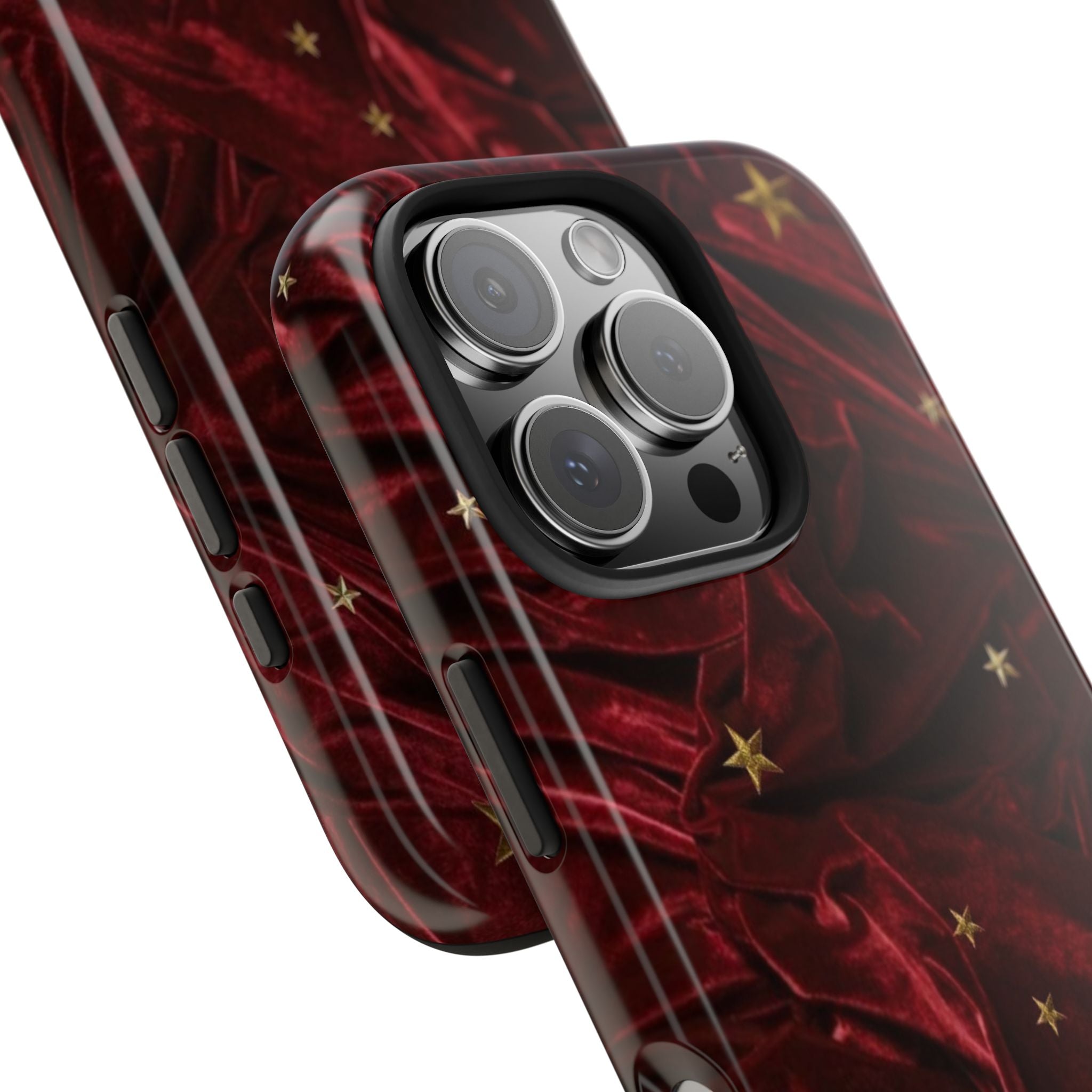 Holiday Velvet Star Tough Phone Case