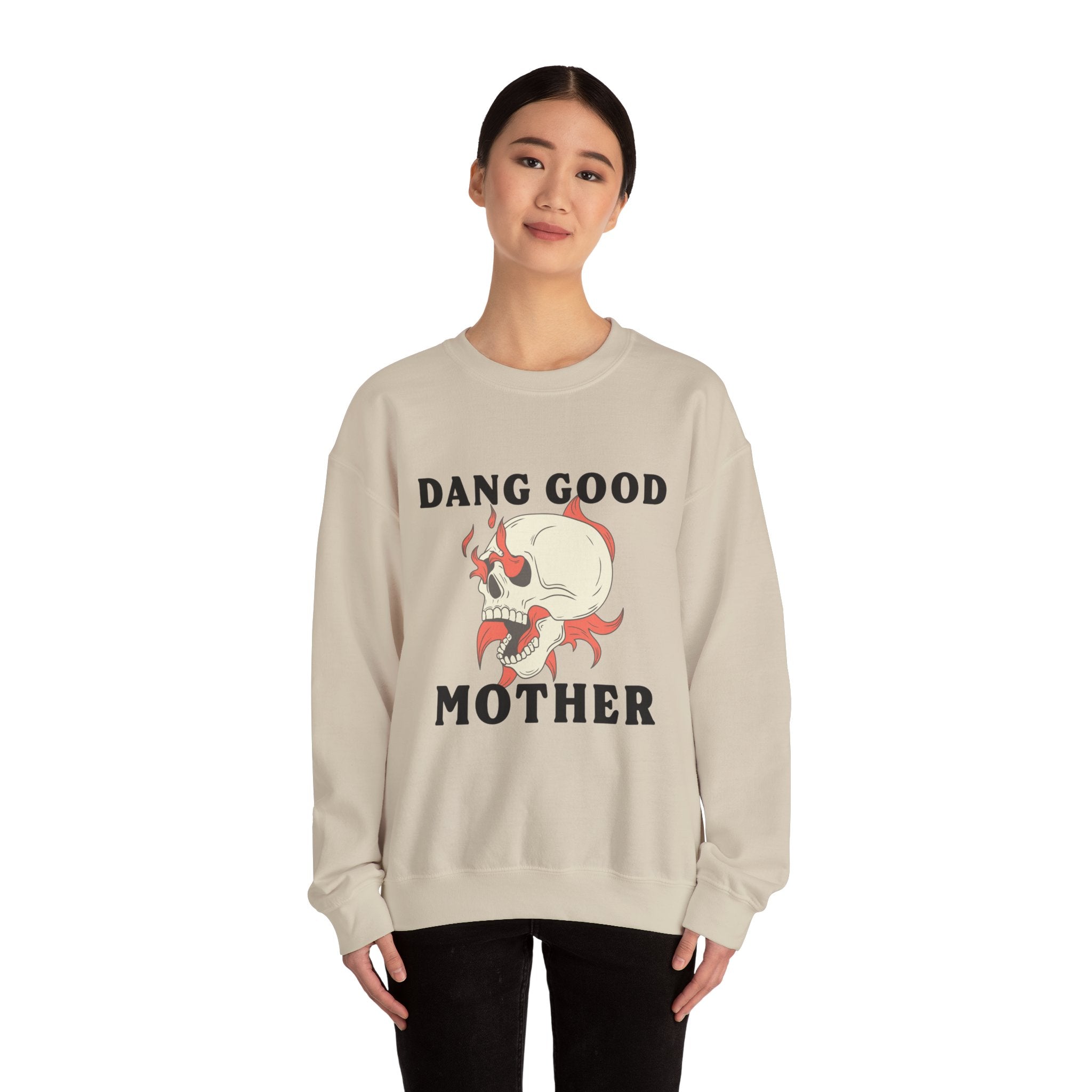 Dang Good Mother Heavy Blend Crewneck Sweatshirt