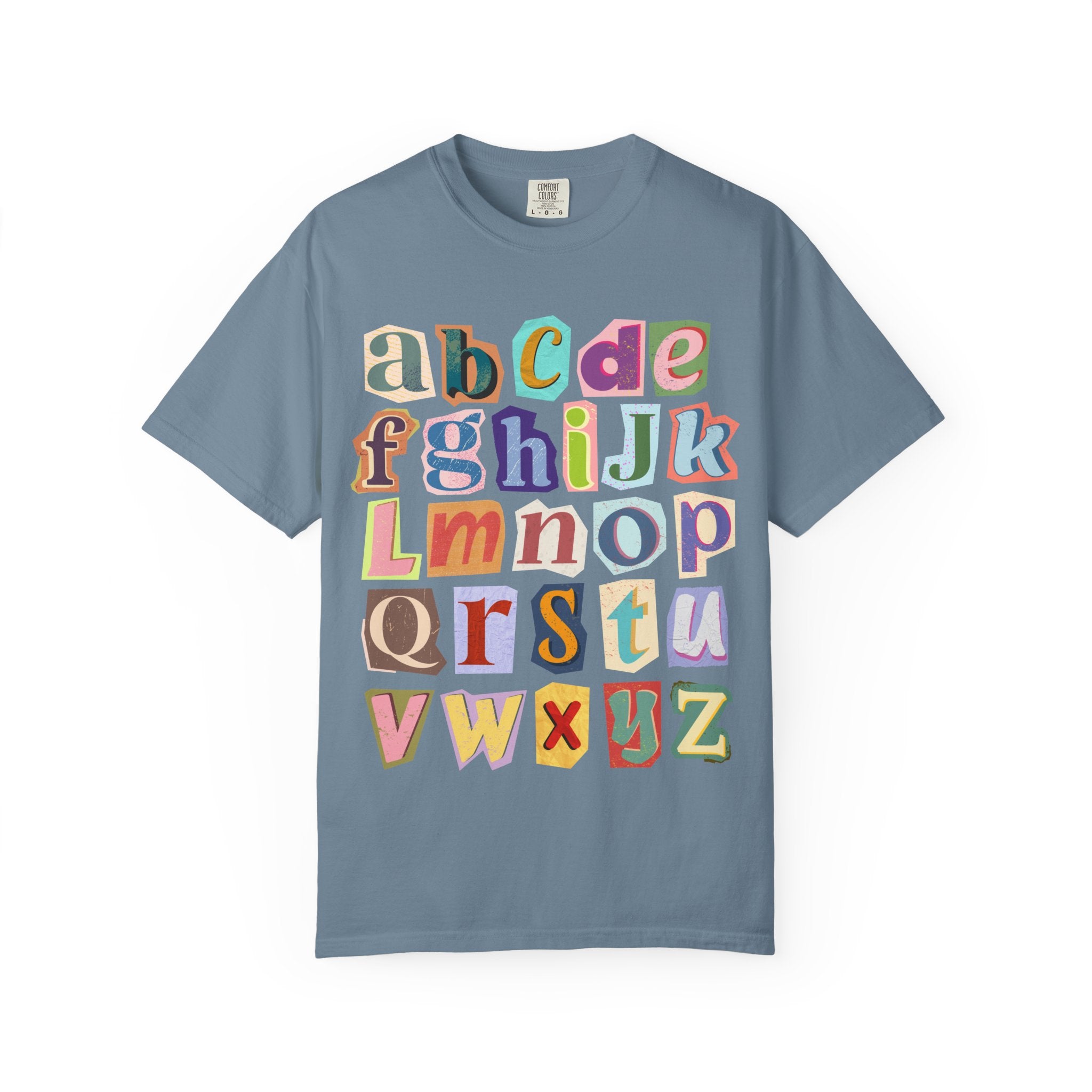 Colorful Alphabet T-Shirt