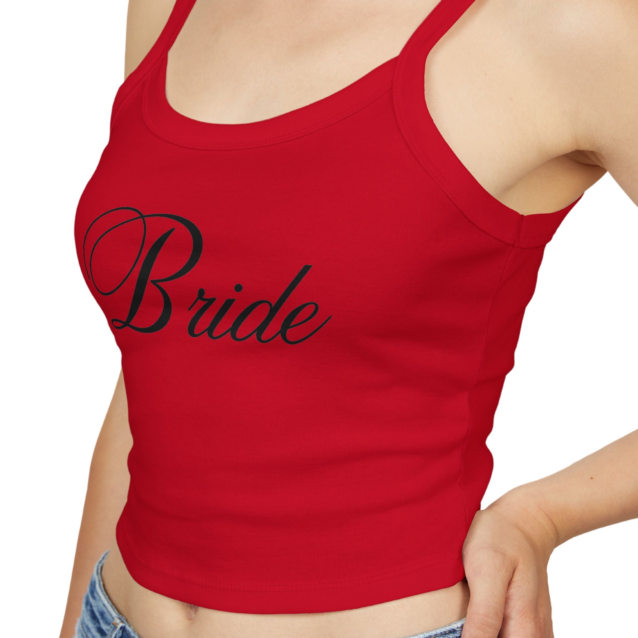 Bride Spaghetti Strap Tank Top