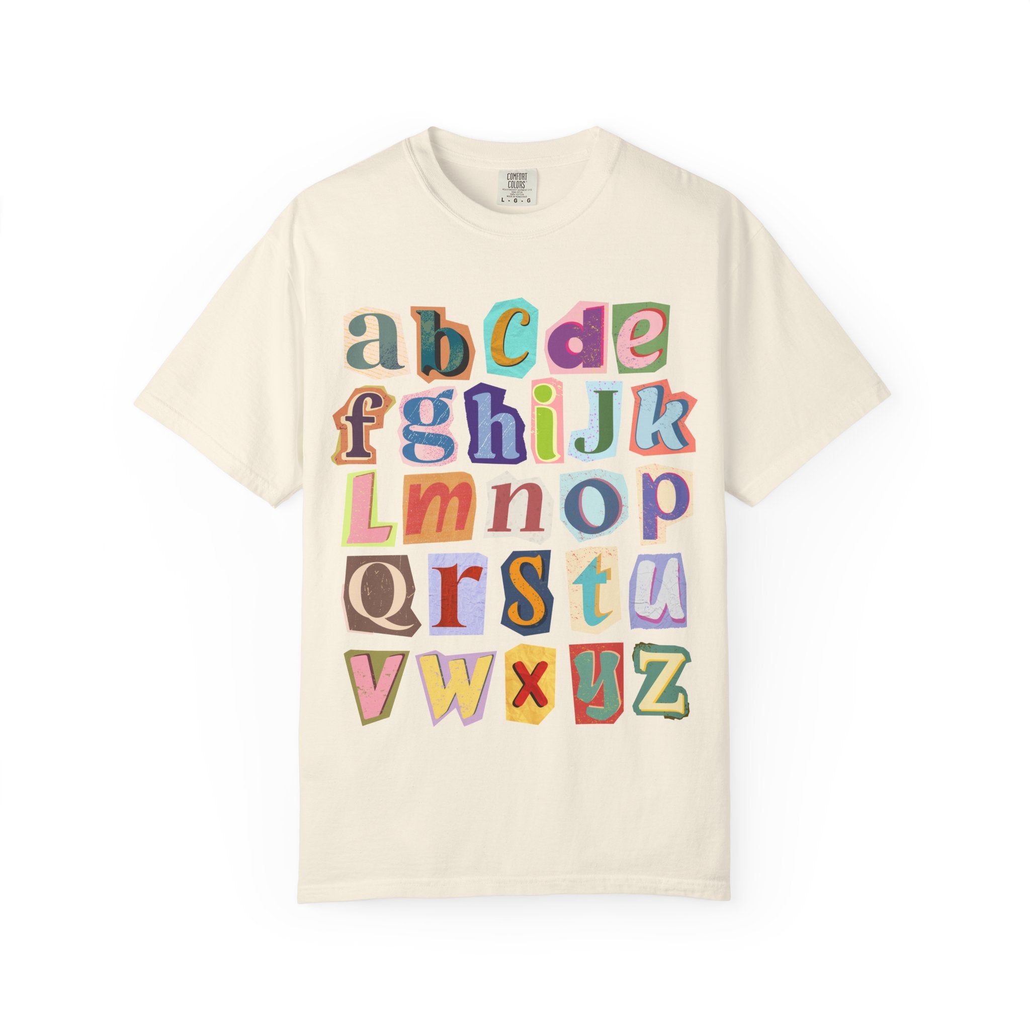 Colorful Alphabet T-Shirt