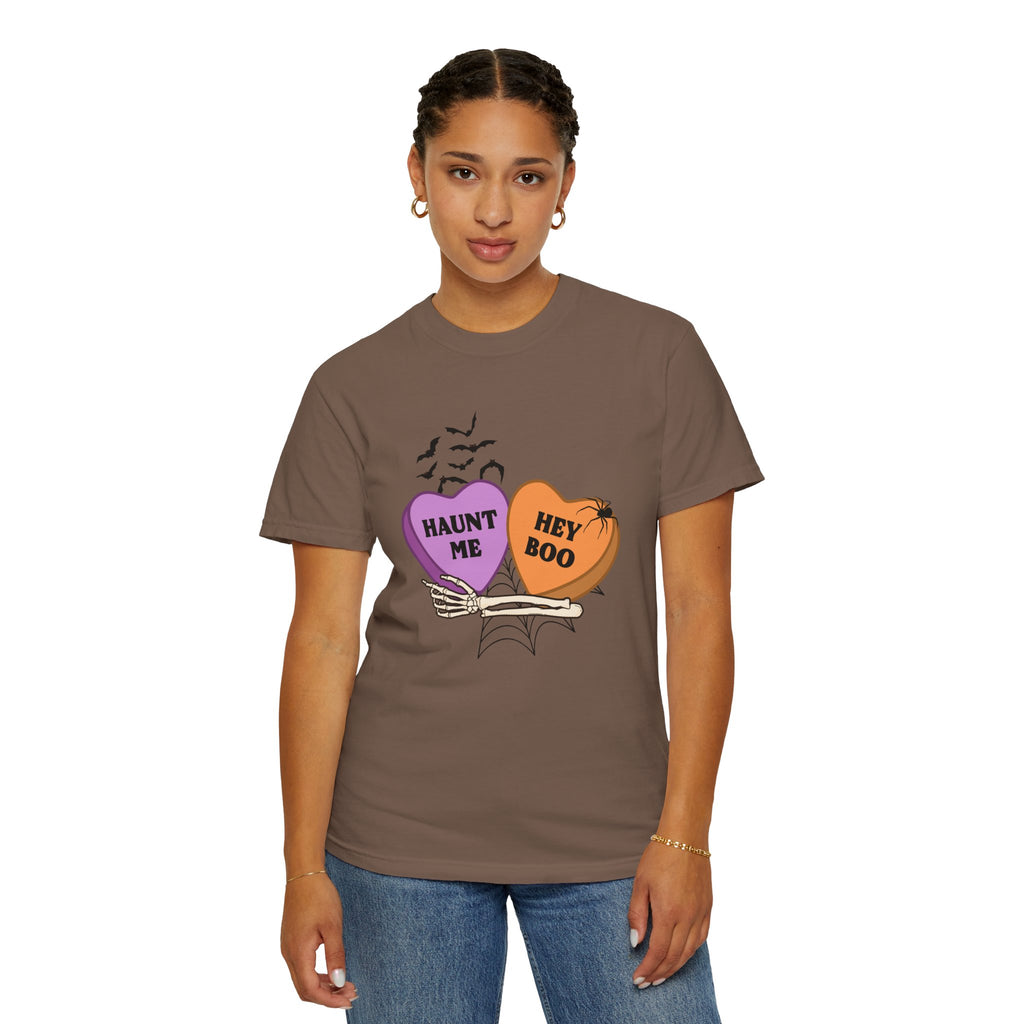 Comfort Color Halloween Candy Heart T-Shirt