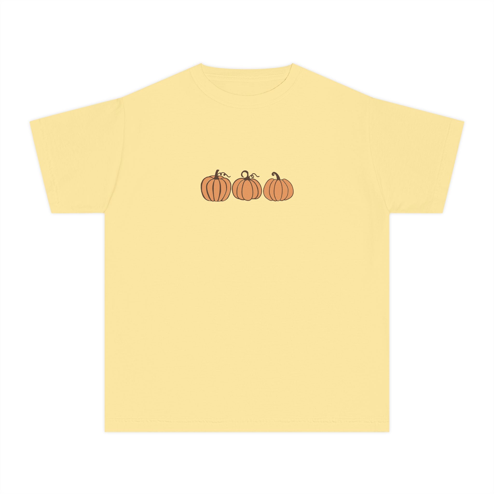 Youth Pumpkin Midweight Tee
