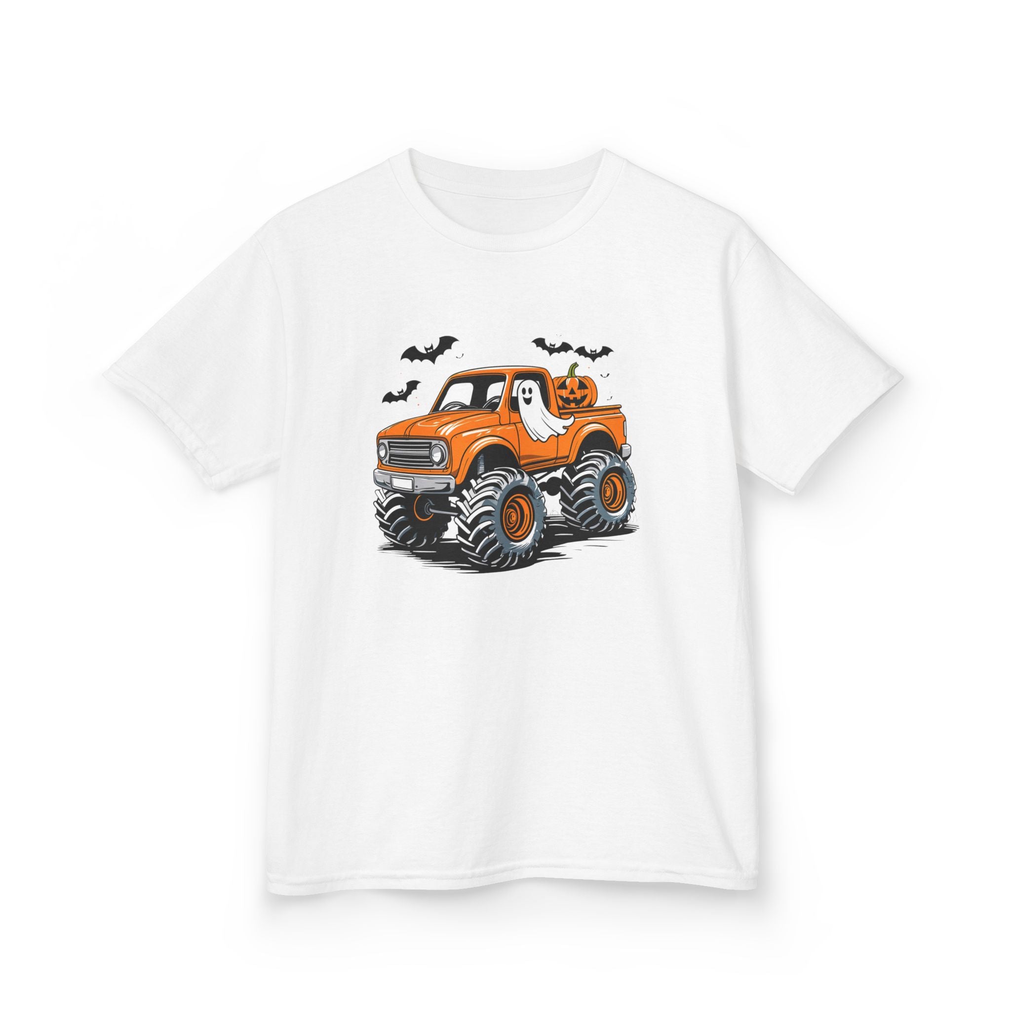 Monster Truck Halloween Boys Tee