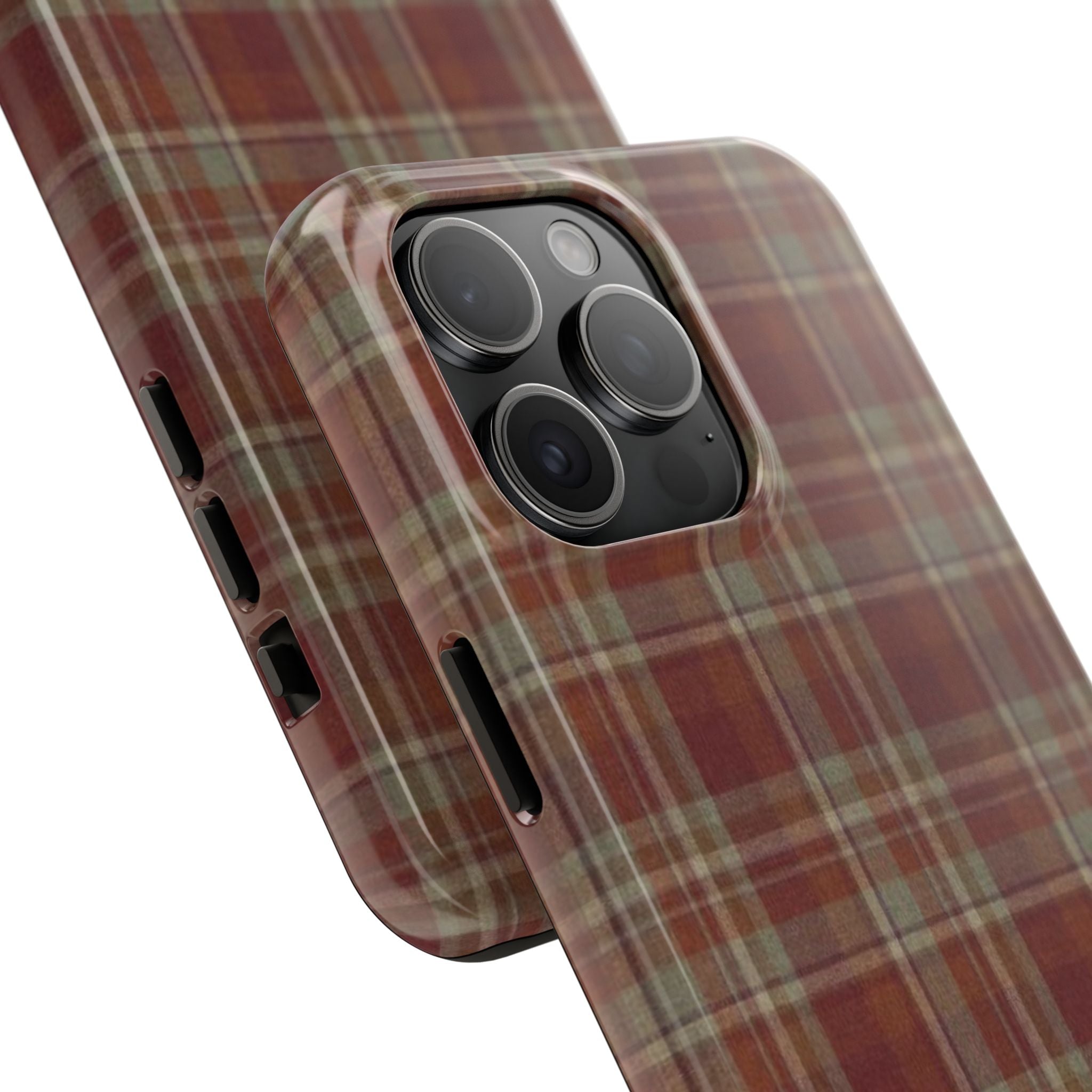 Autumn Plaid Tough Phone Case