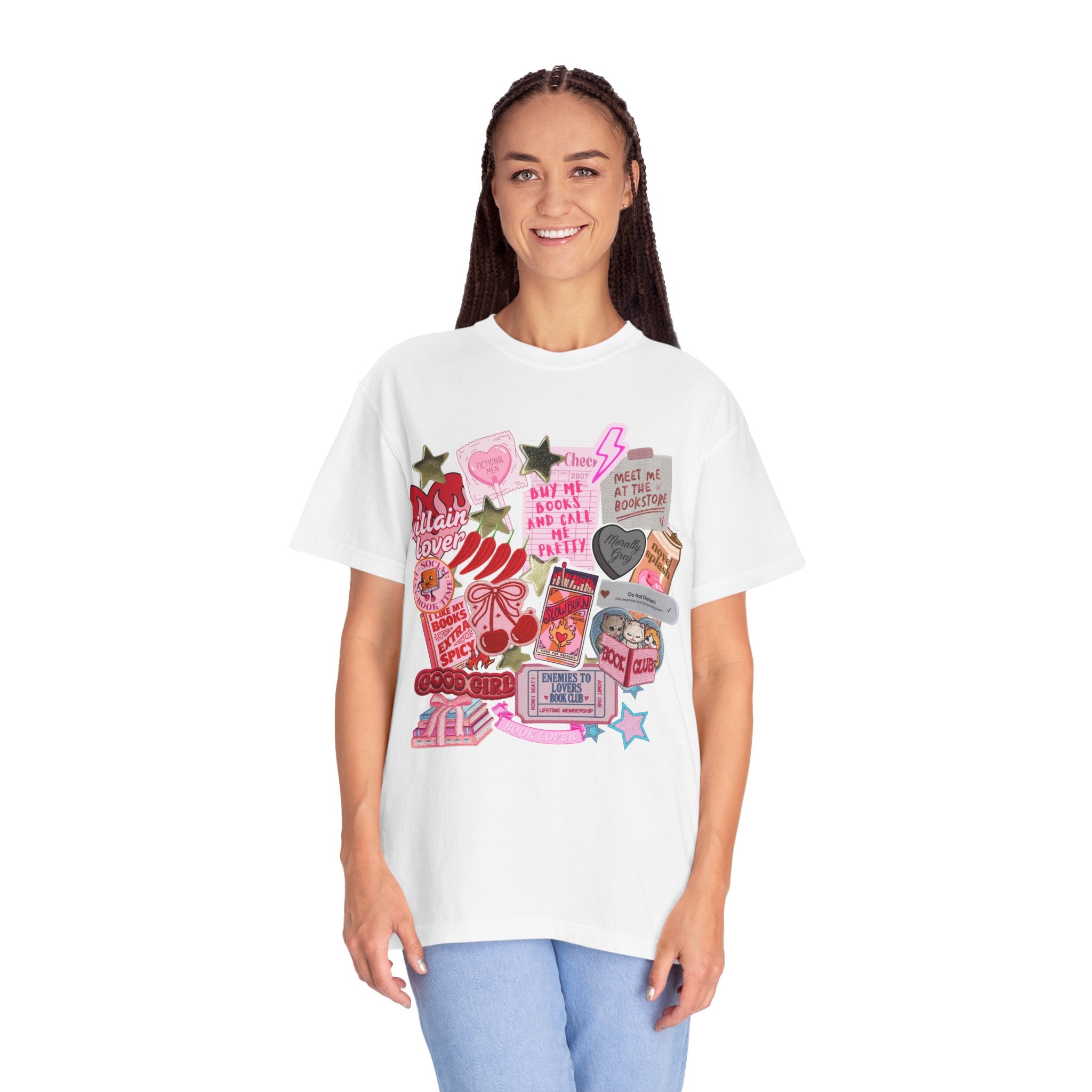 Book Girl Charm T-shirt