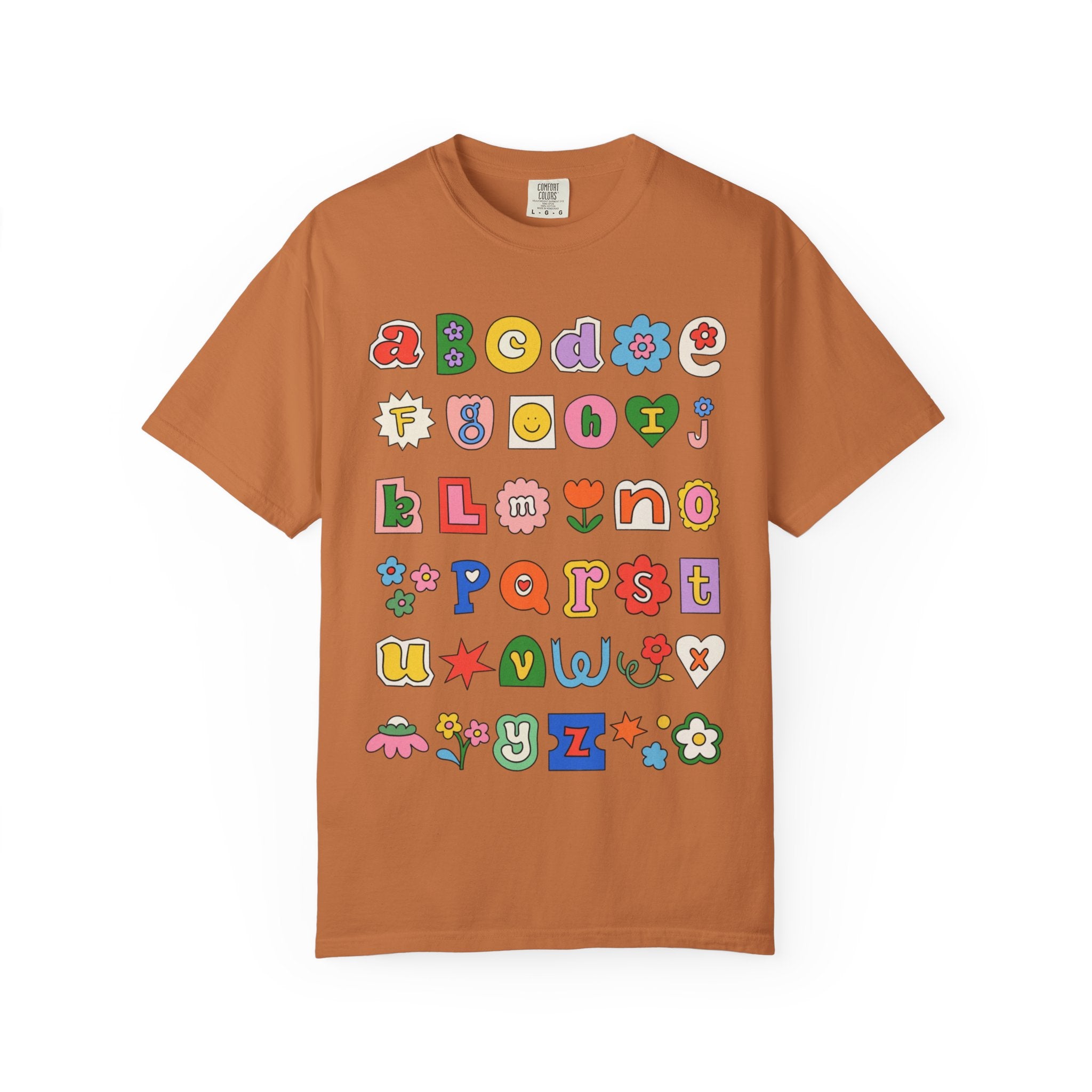 Preppy Alphabet Tee