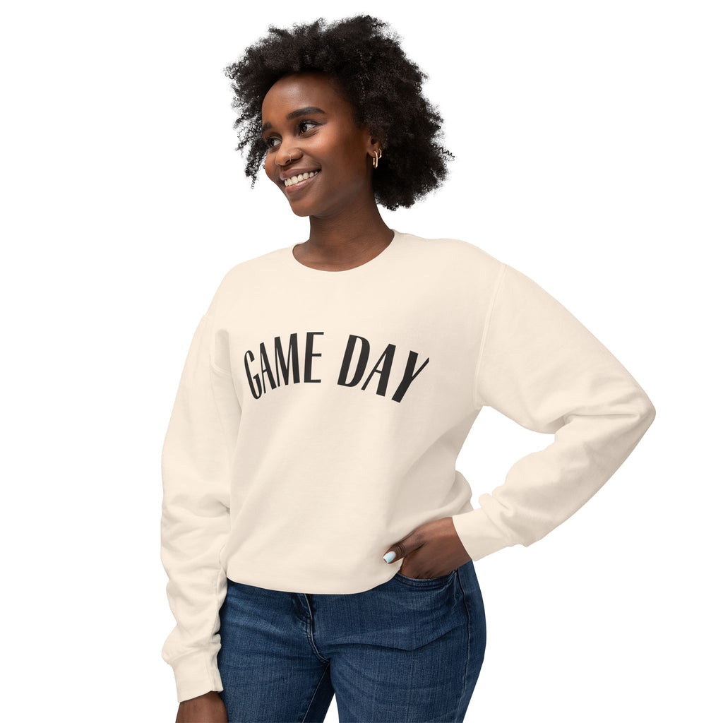 Game Day Unisex Lightweight Crewneck Sweatshirt