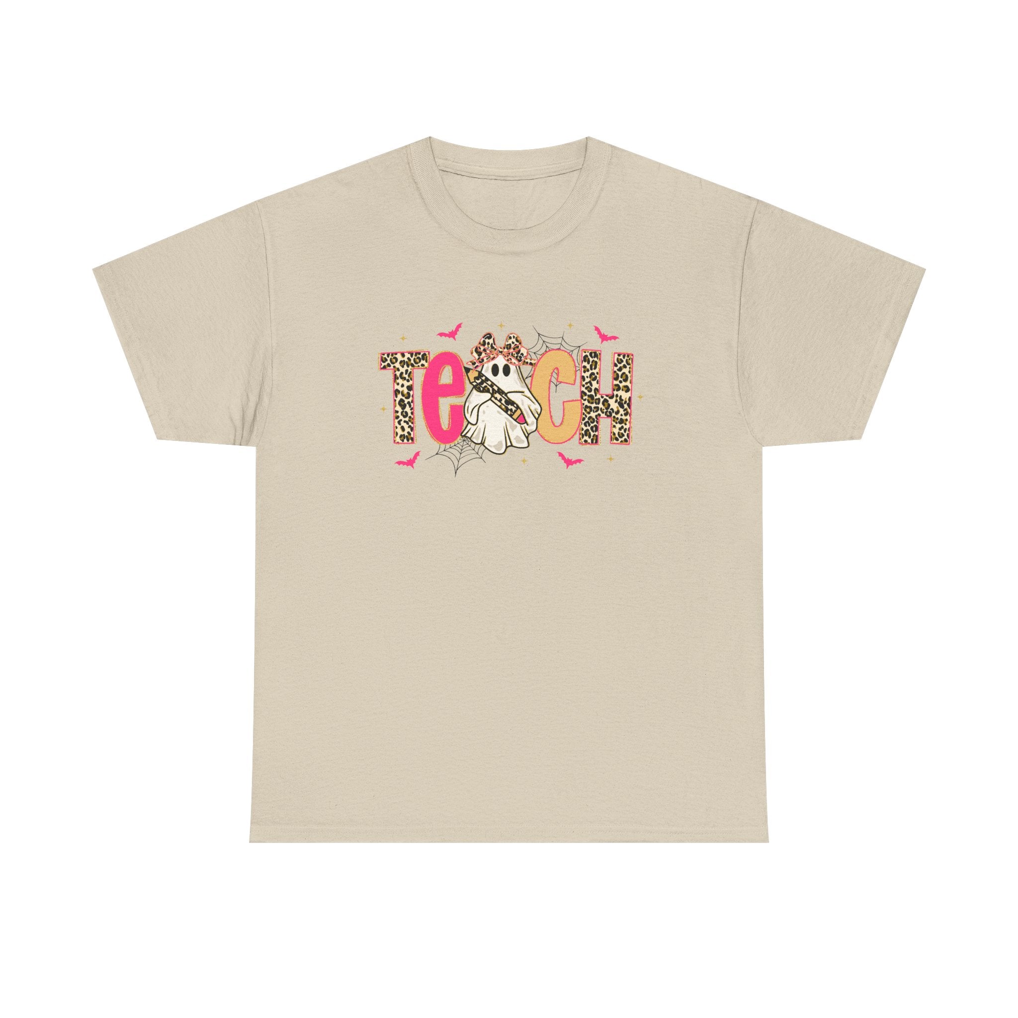 Teacher Halloween Ghost Graphic Tee