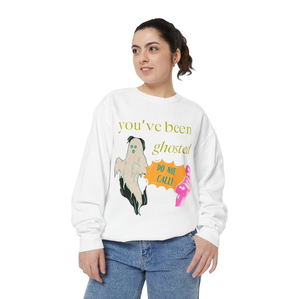 Ghosted Garment-Dyed Sweatshirt