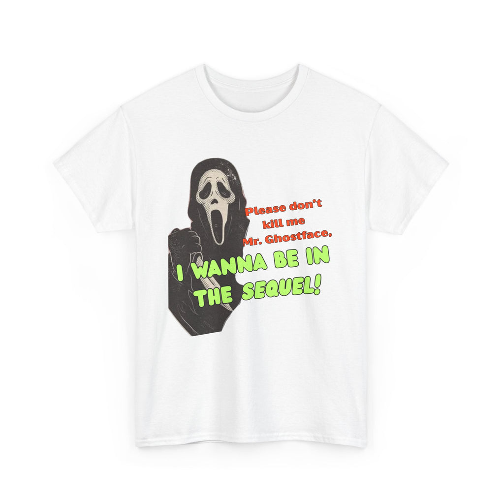 Ghostface Sequel Tee, Unisex Heavy Cotton Tee