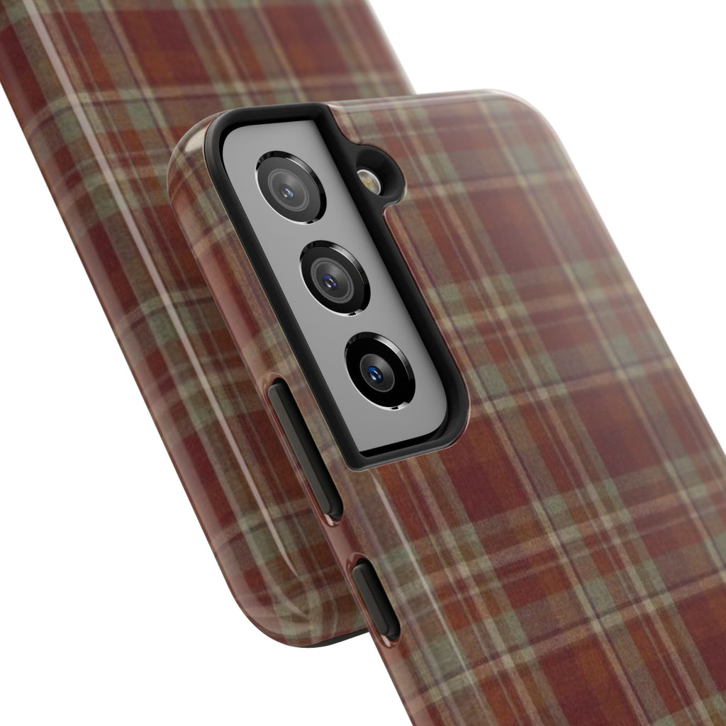 Autumn Plaid Tough Phone Case
