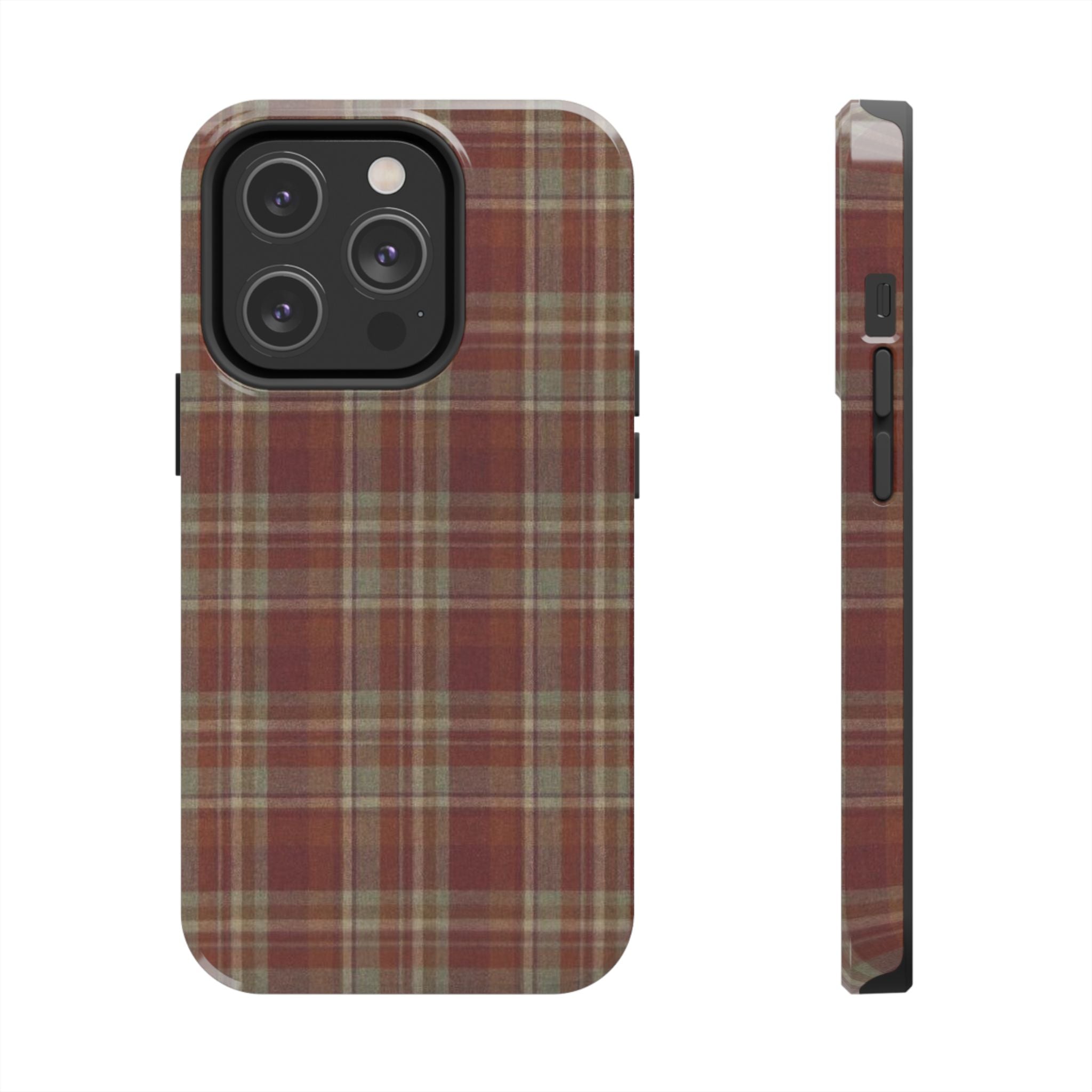Autumn Plaid Tough Phone Case
