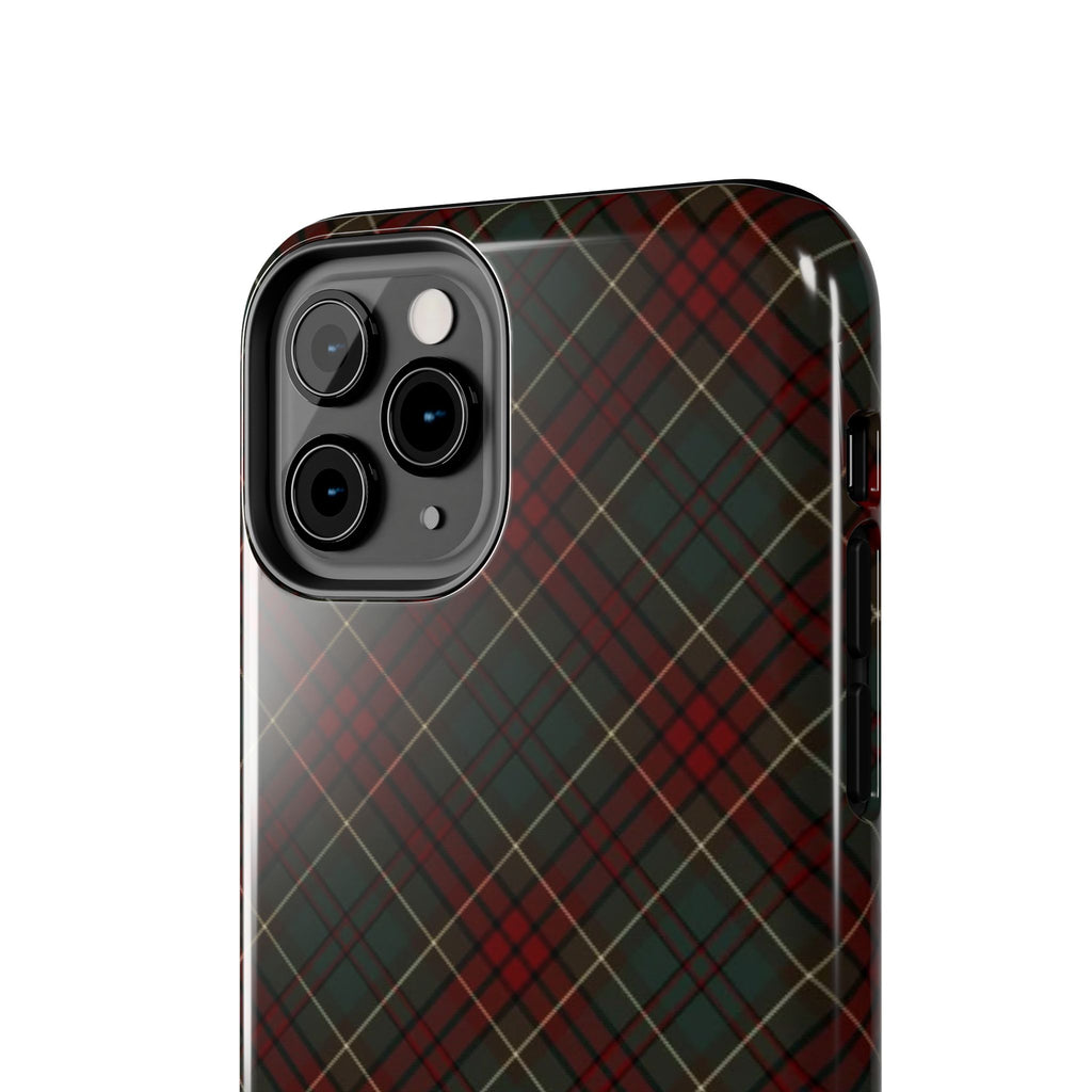 Christmas Plaid Pattern Tough Phone Case