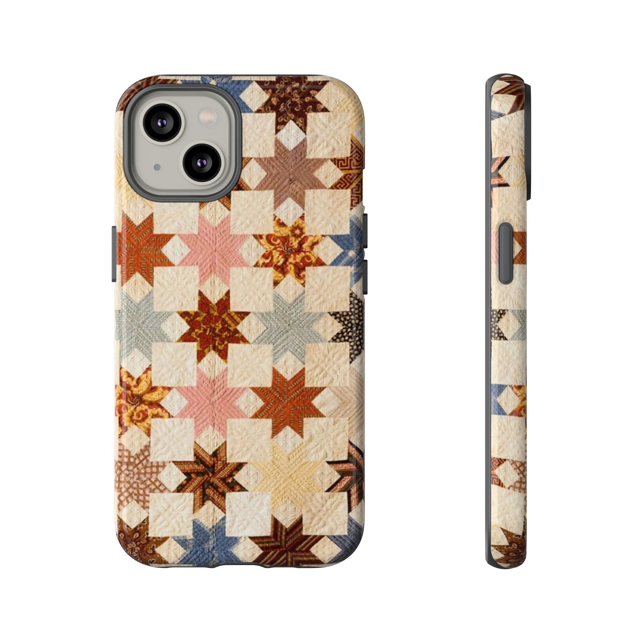Quilted Star Dual Layer Phone Case