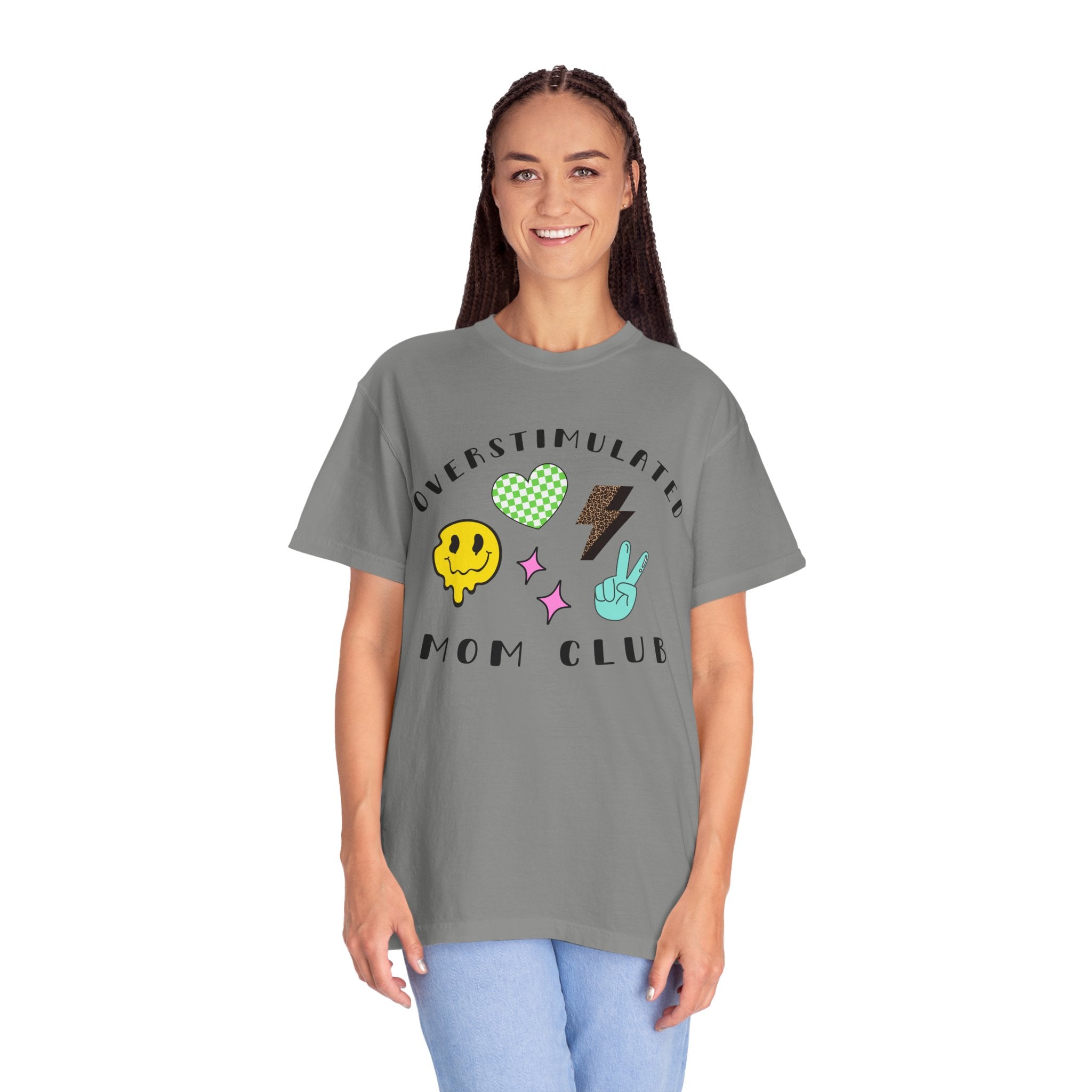 Overstimulated Mom Club T-Shirt
