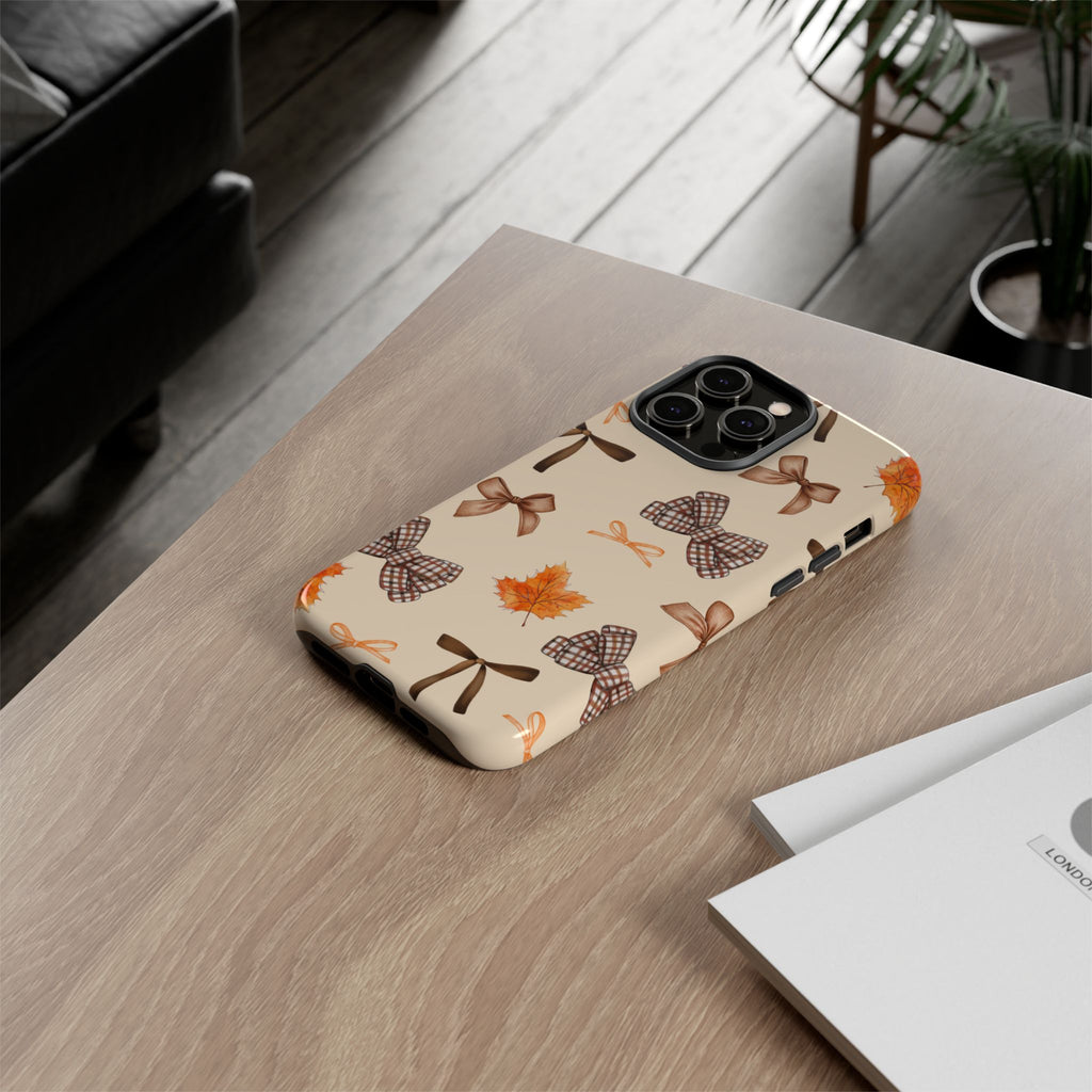 Autumn Bows Tough Phone Case