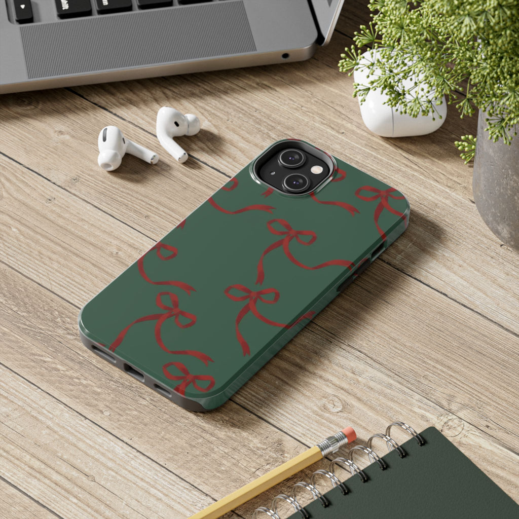 Holiday Ribbon Tough Phone Case