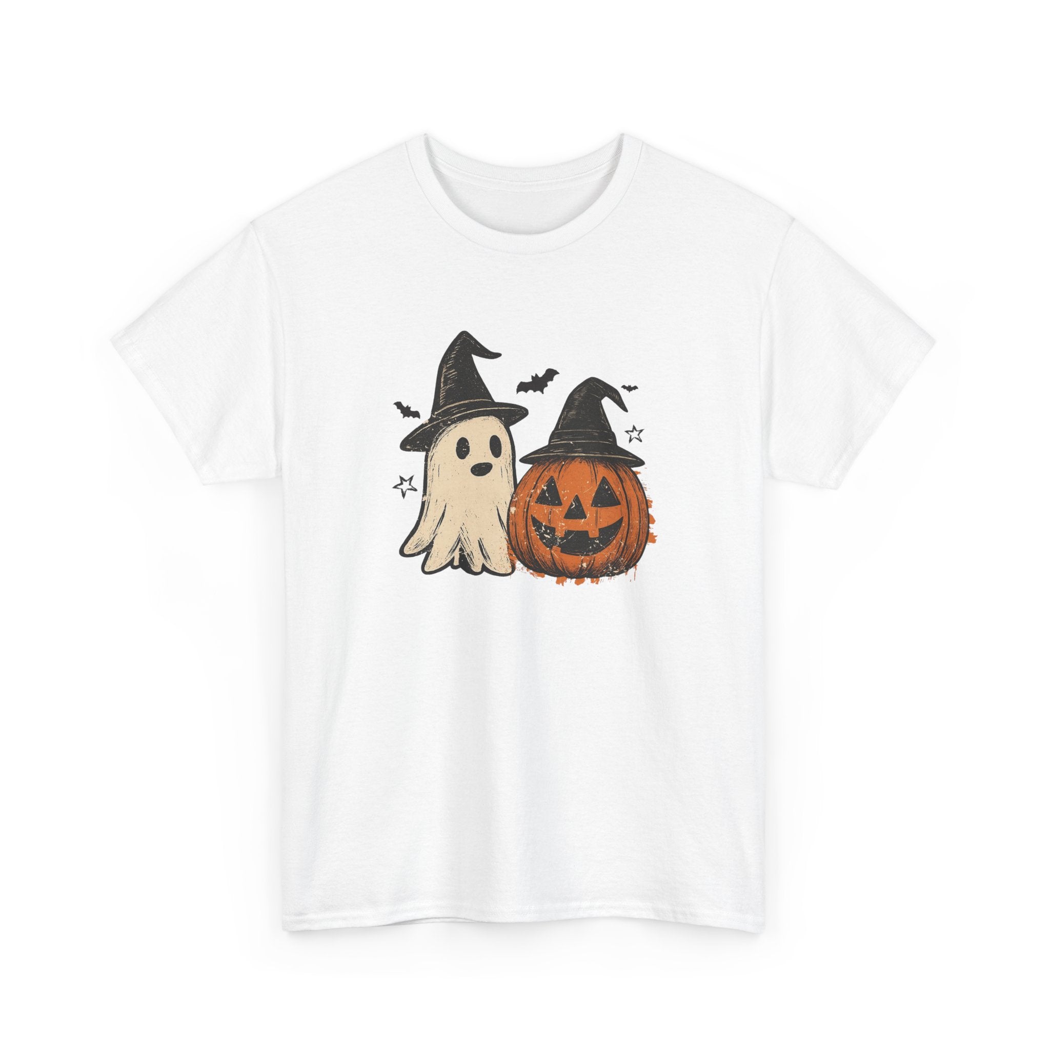 Halloween Ghost & Pumpkin Tee