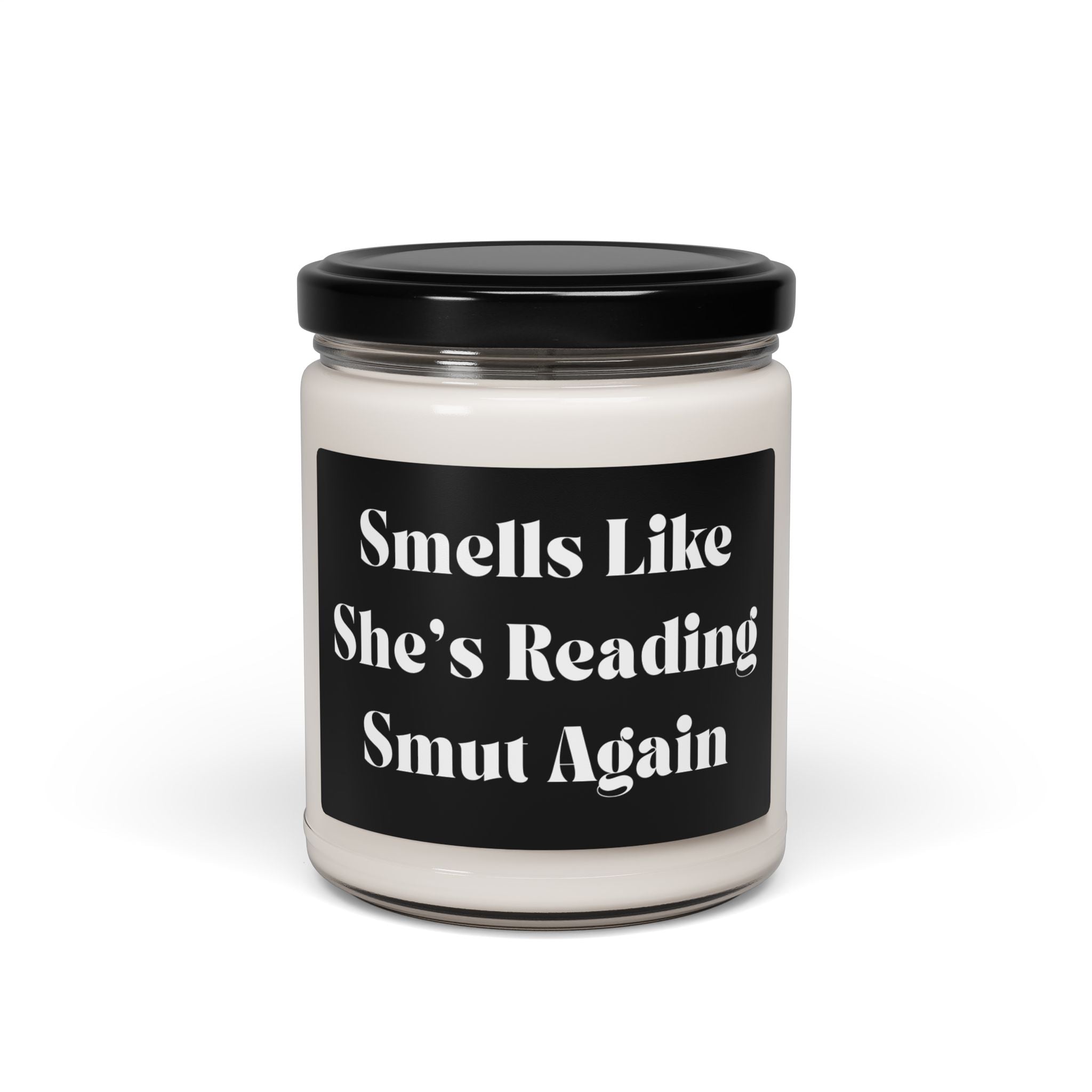 Scented Soy Candle Funny Book Quote