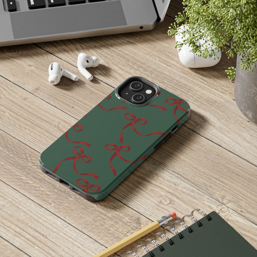 Holiday Ribbon Tough Phone Case