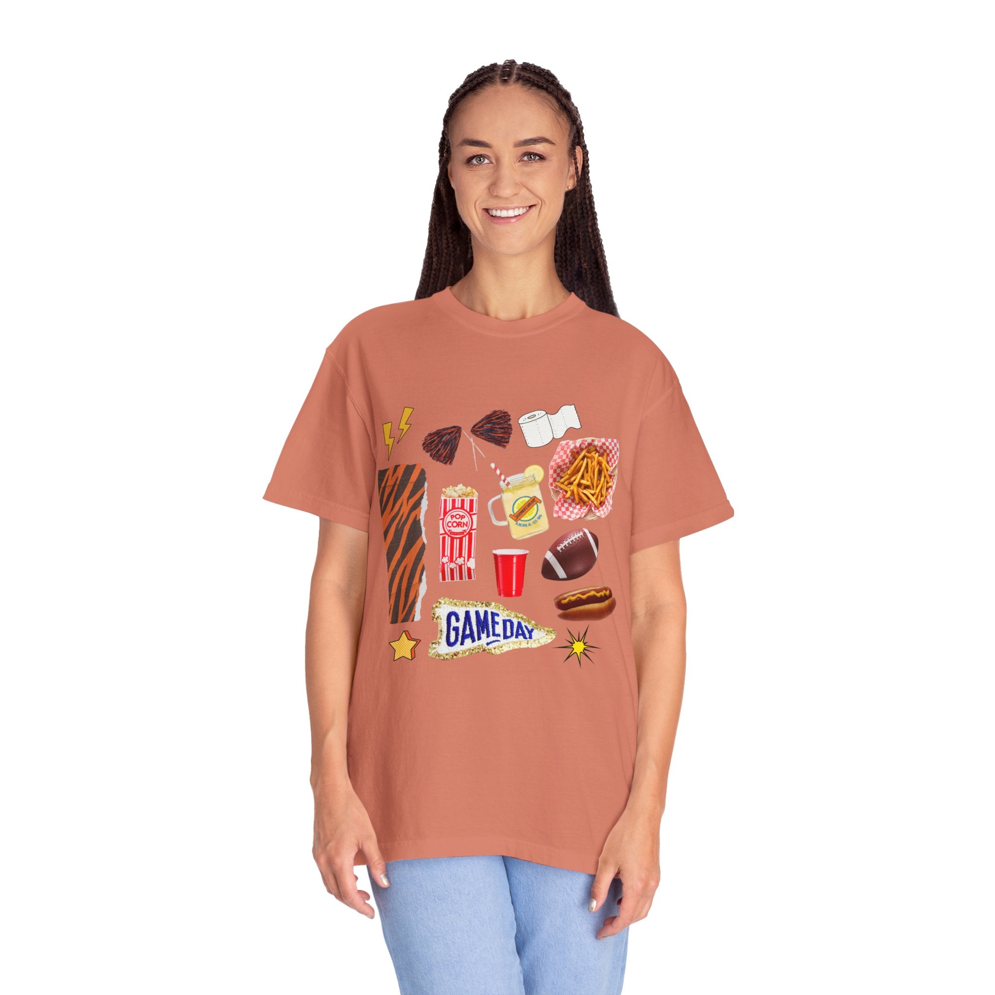 Game Day AU Charm T-shirt