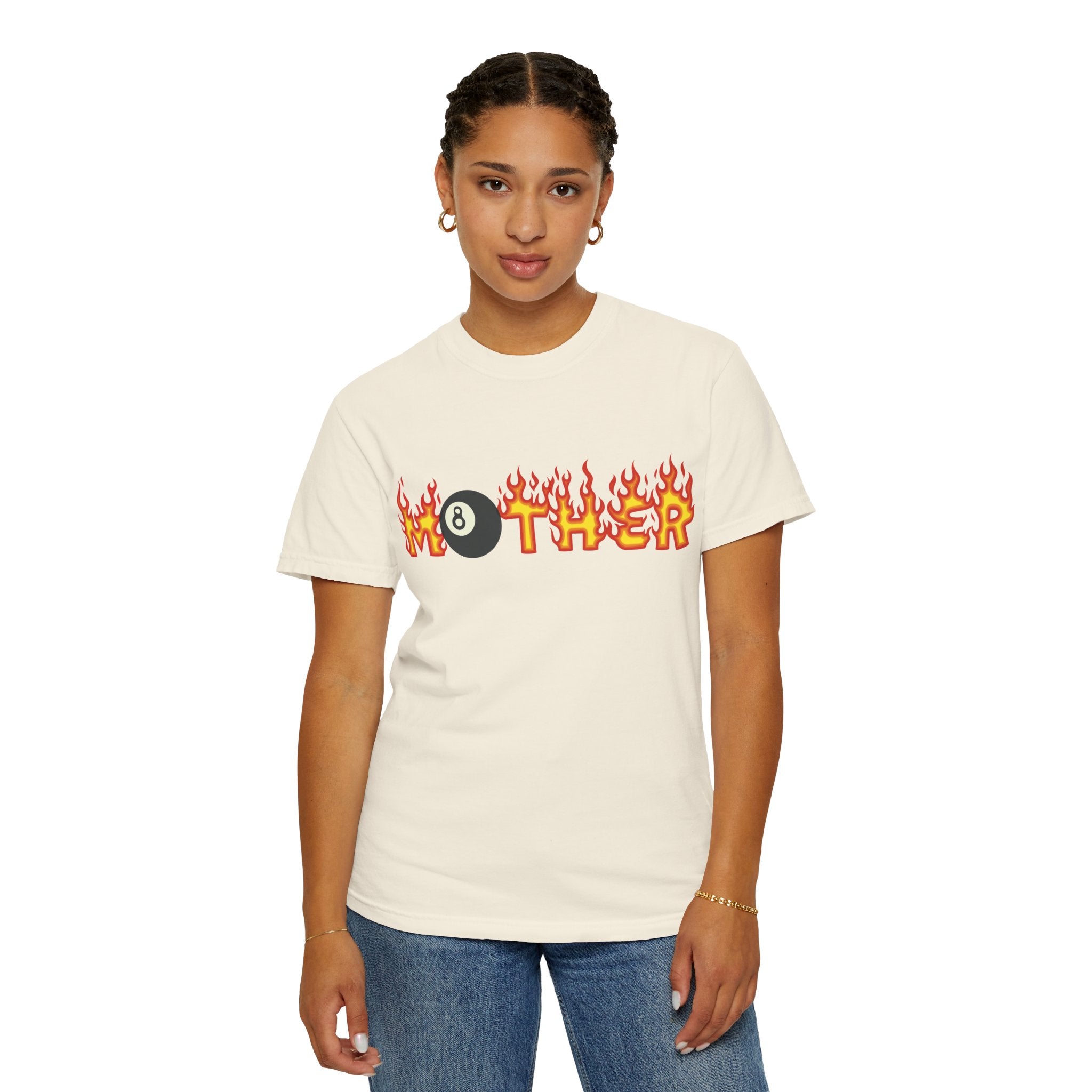Flame-Themed Mother Punk T-Shirt