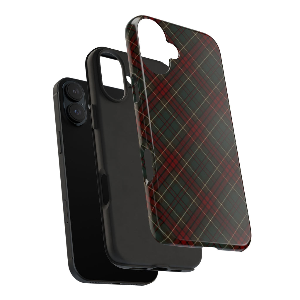 Christmas Plaid Pattern Tough Phone Case
