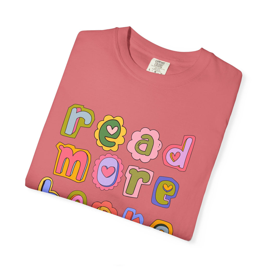 Colorful Read More Books T-Shirt