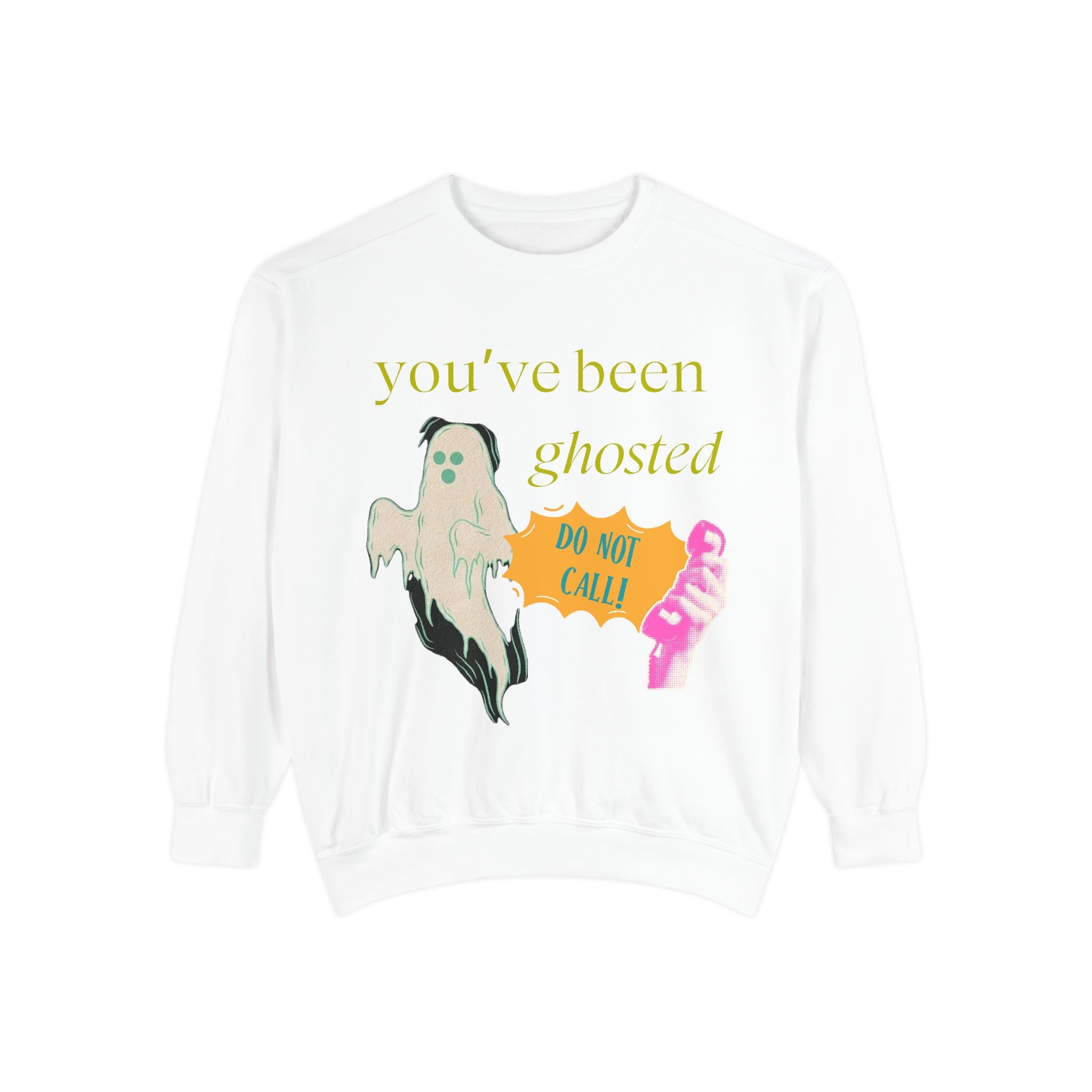 Ghosted Garment-Dyed Sweatshirt