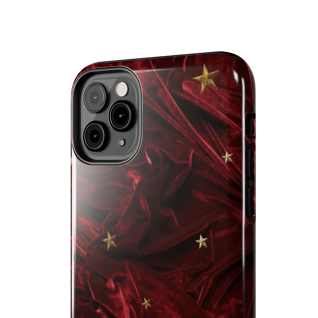 Holiday Velvet Star Tough Phone Case
