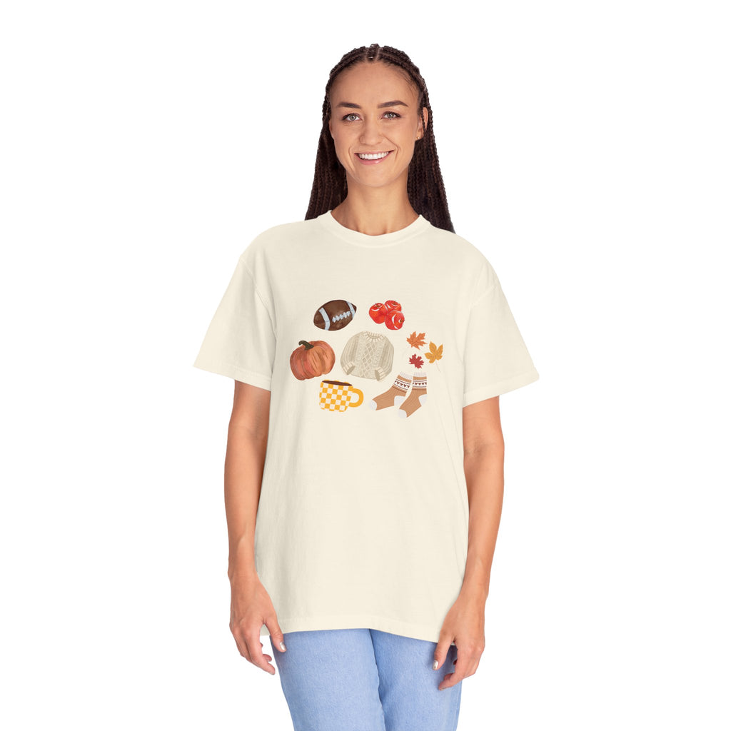 Cozy Fall T-Shirt, Autumn Vibes Shirt, Unisex Tee