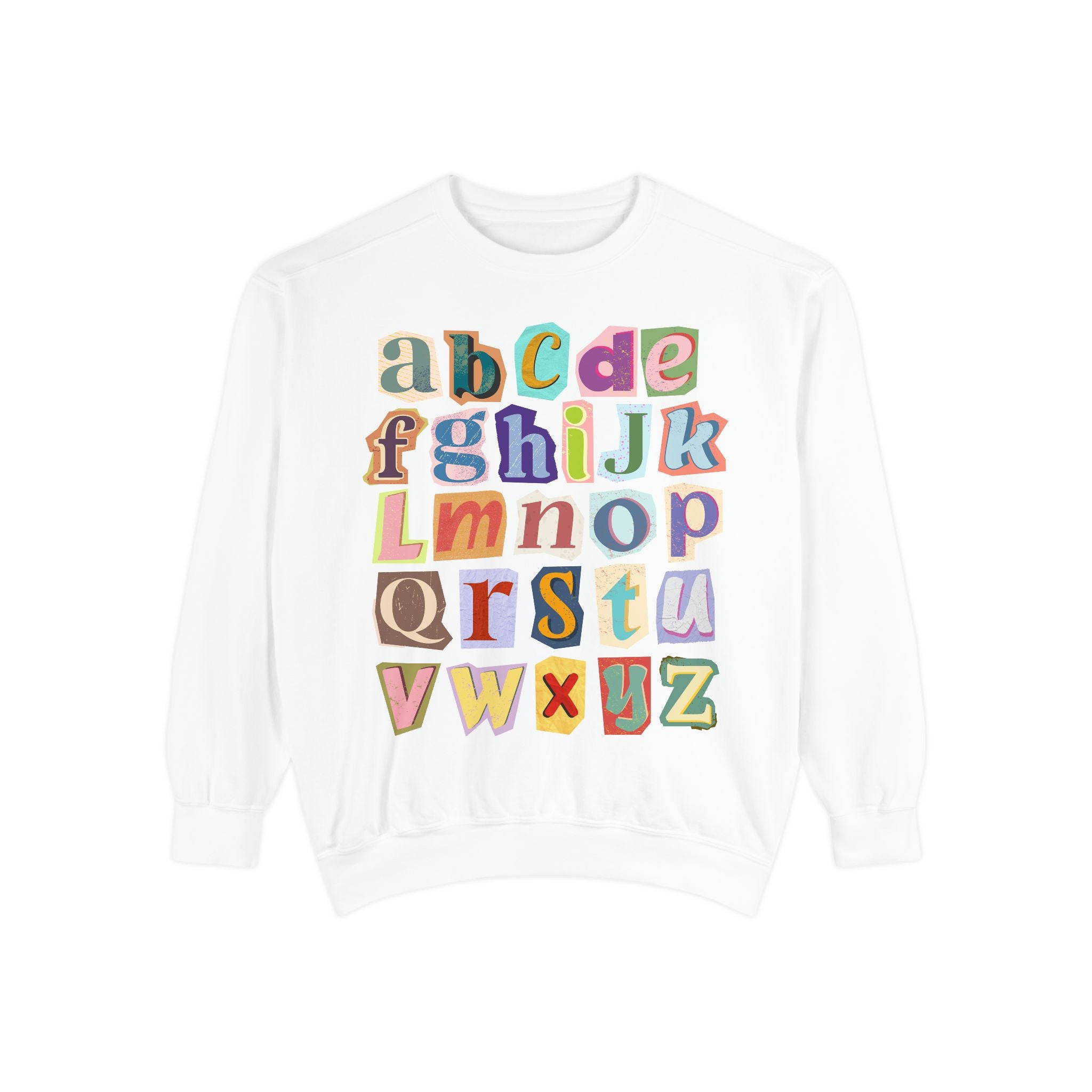 Alphabet Teacher Sweatshirt