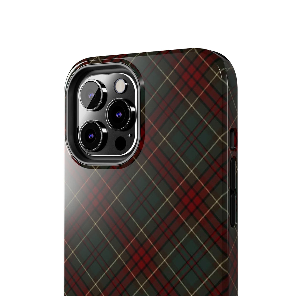 Christmas Plaid Pattern Tough Phone Case