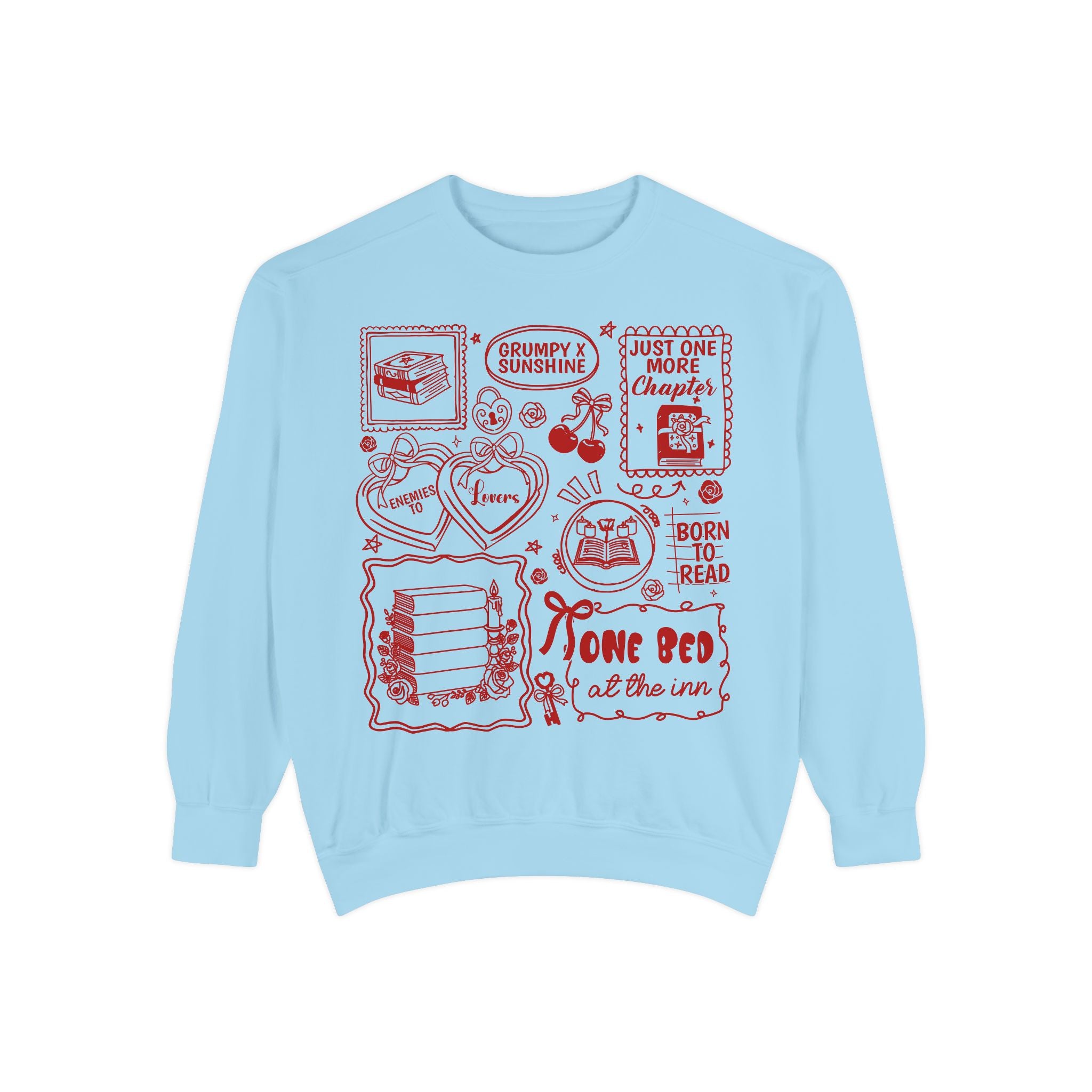Book Trope Garment-Dyed Sweatshirt