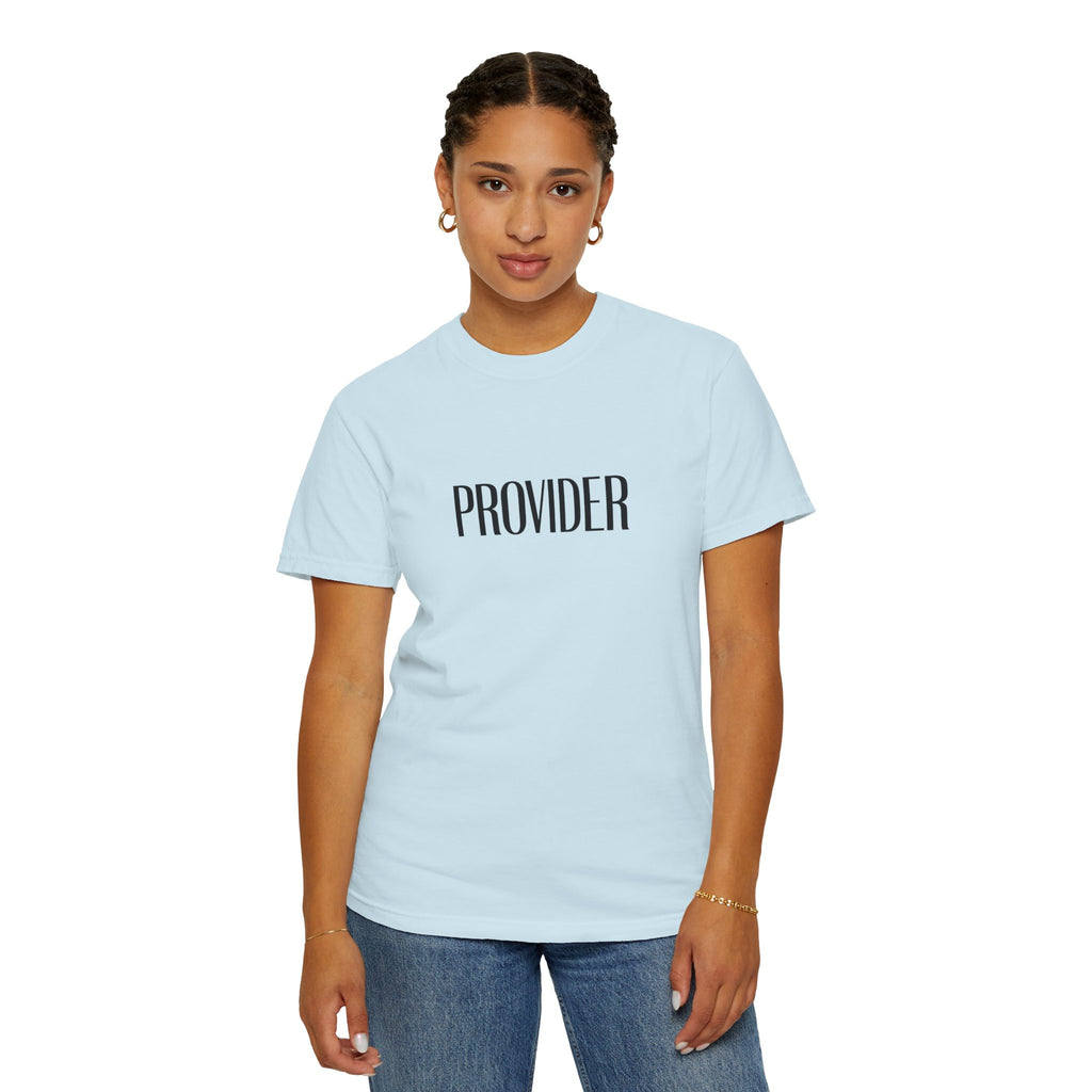 Provider Unisex Garment-Dyed T-shirt, Casual Tee