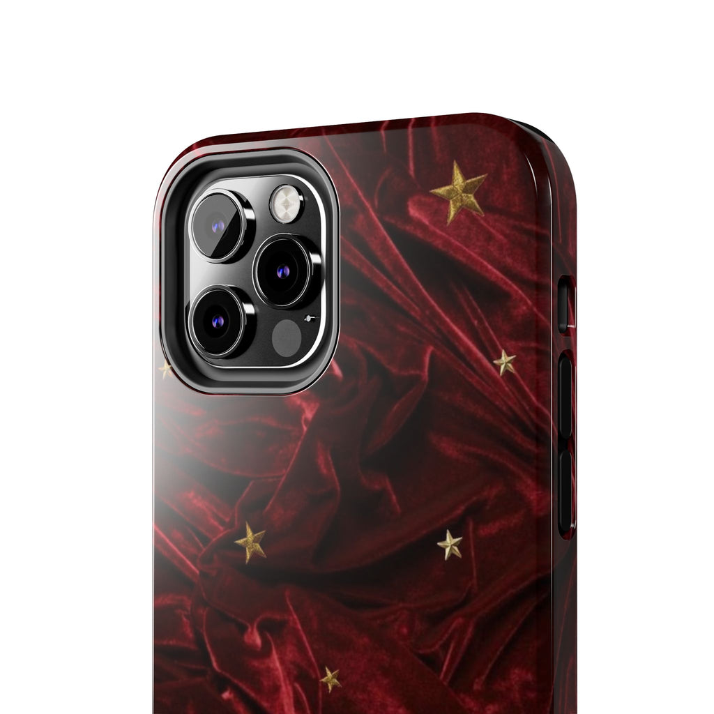 Holiday Velvet Star Tough Phone Case