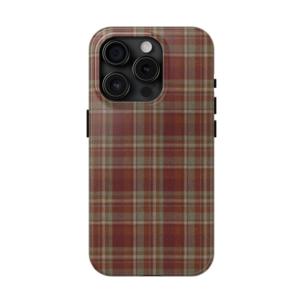 Autumn Plaid Tough Phone Case