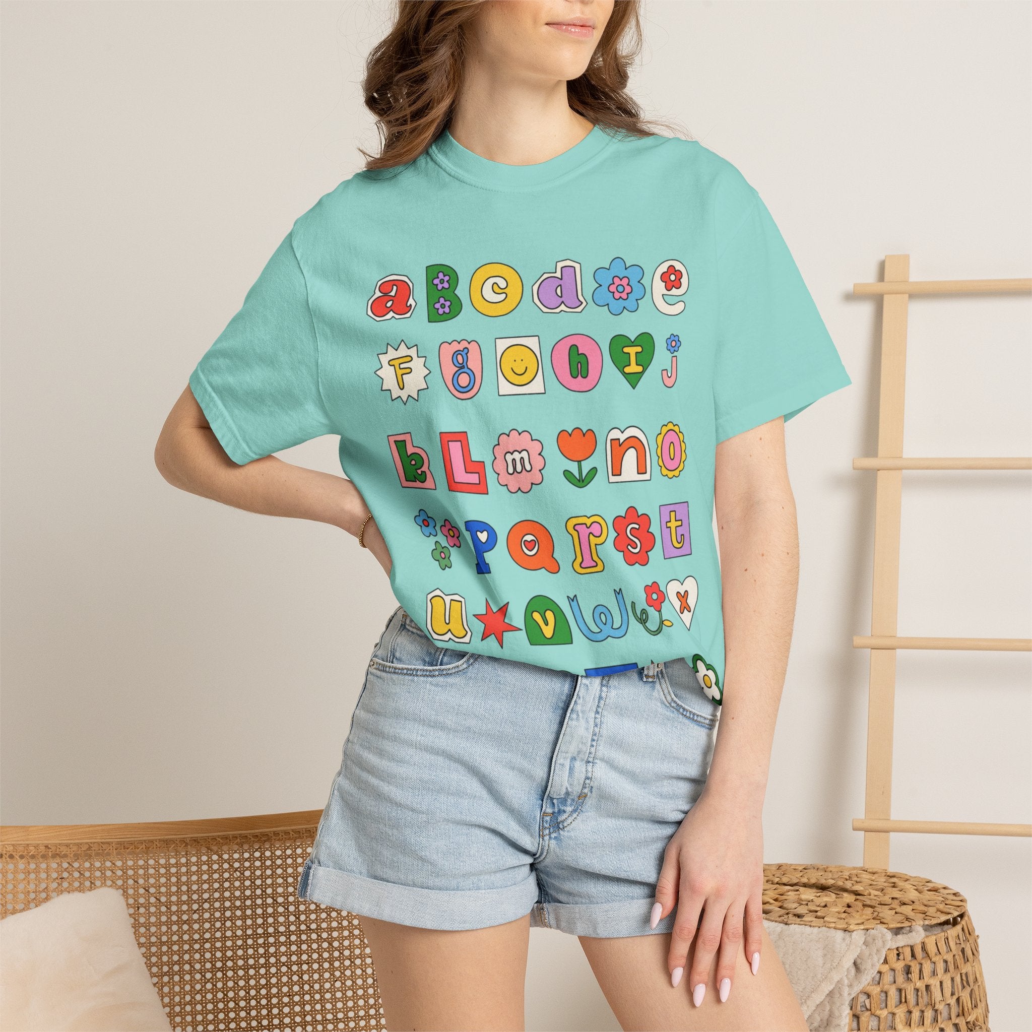 Preppy Alphabet Tee