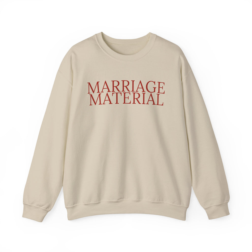 Marriage Material Crewneck Sweatshirt