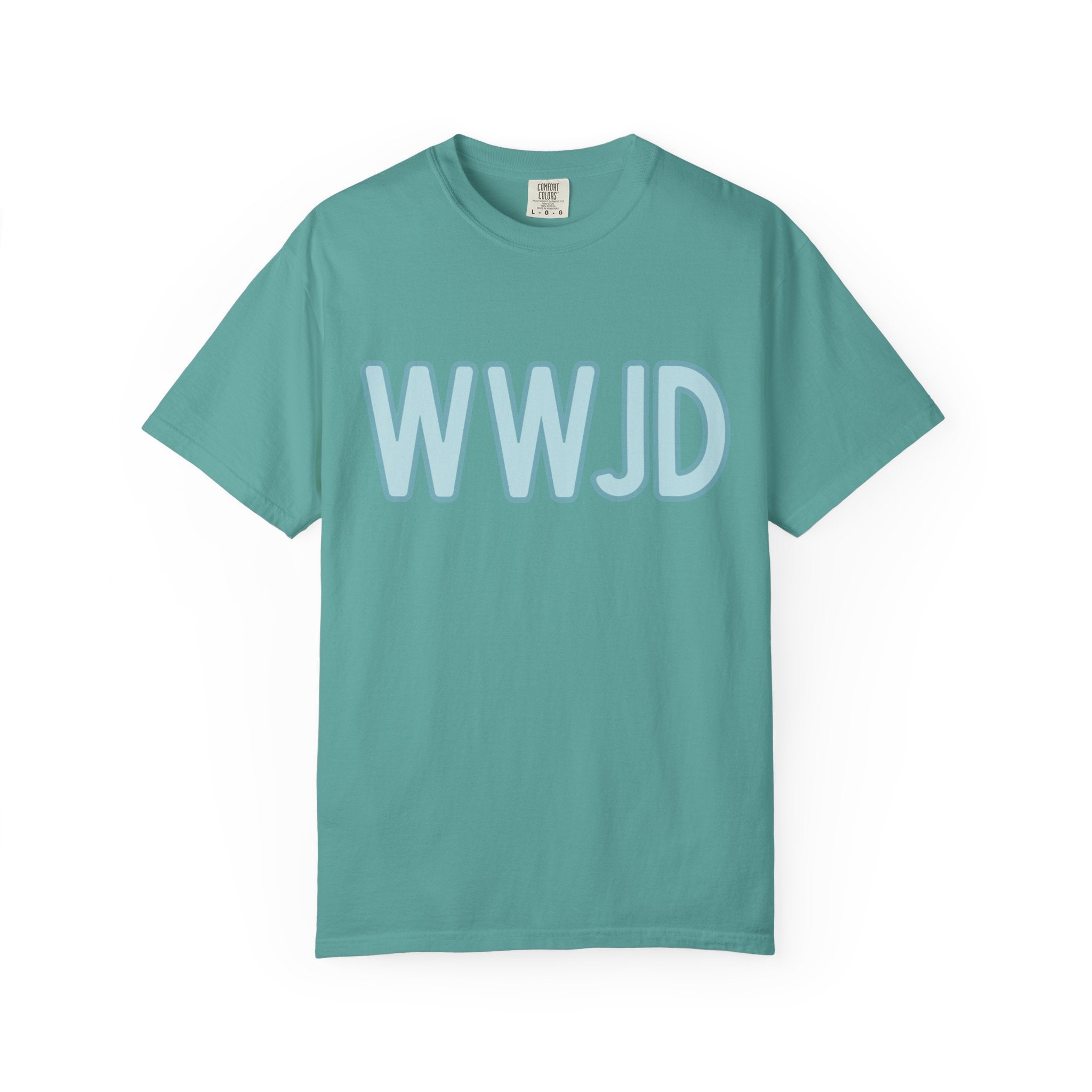 WWJD Unisex Garment-Dyed T-Shirt