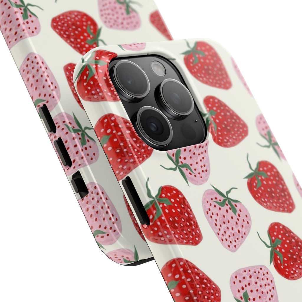 Strawberry Tough Phone Cases