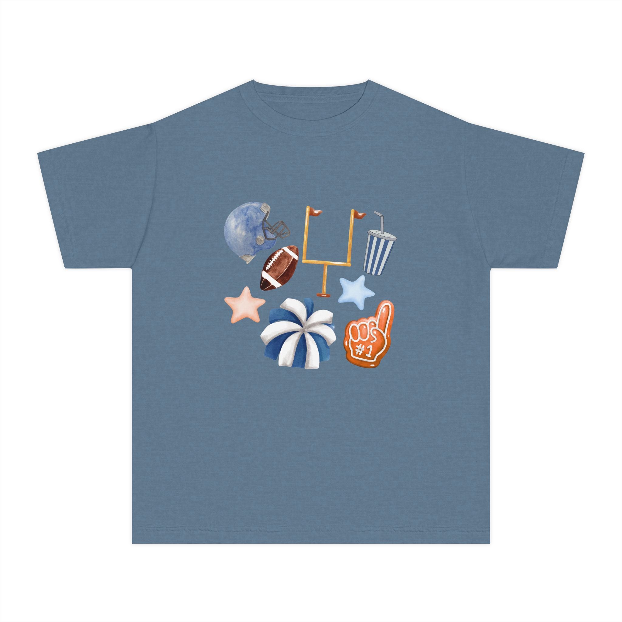 Cheerful Youth Charm Sports Tee