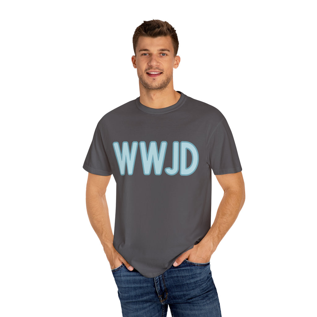 WWJD Unisex Garment-Dyed T-Shirt