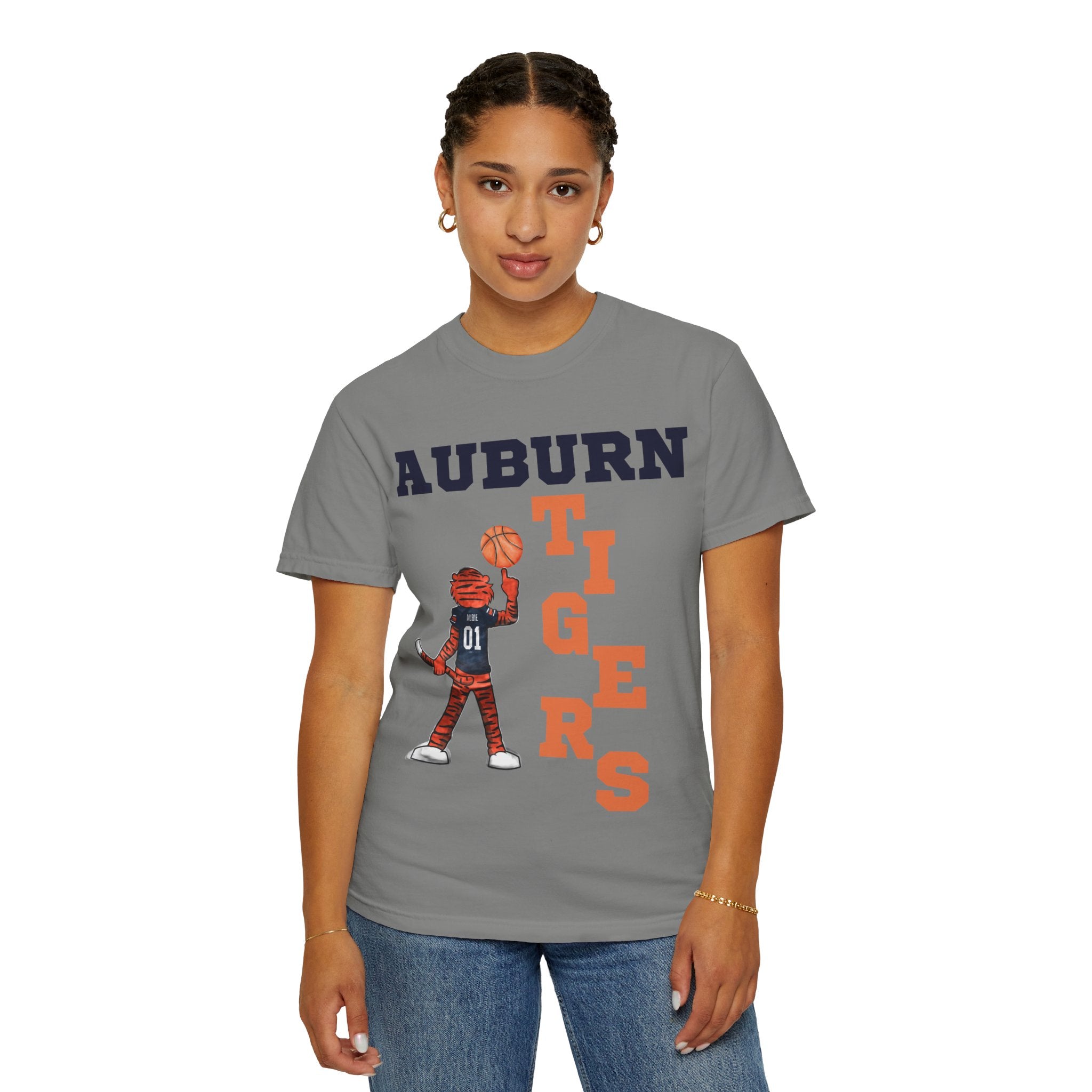 Auburn Tigers Unisex Garment-Dyed T-Shirt - Stylish Fan Apparel