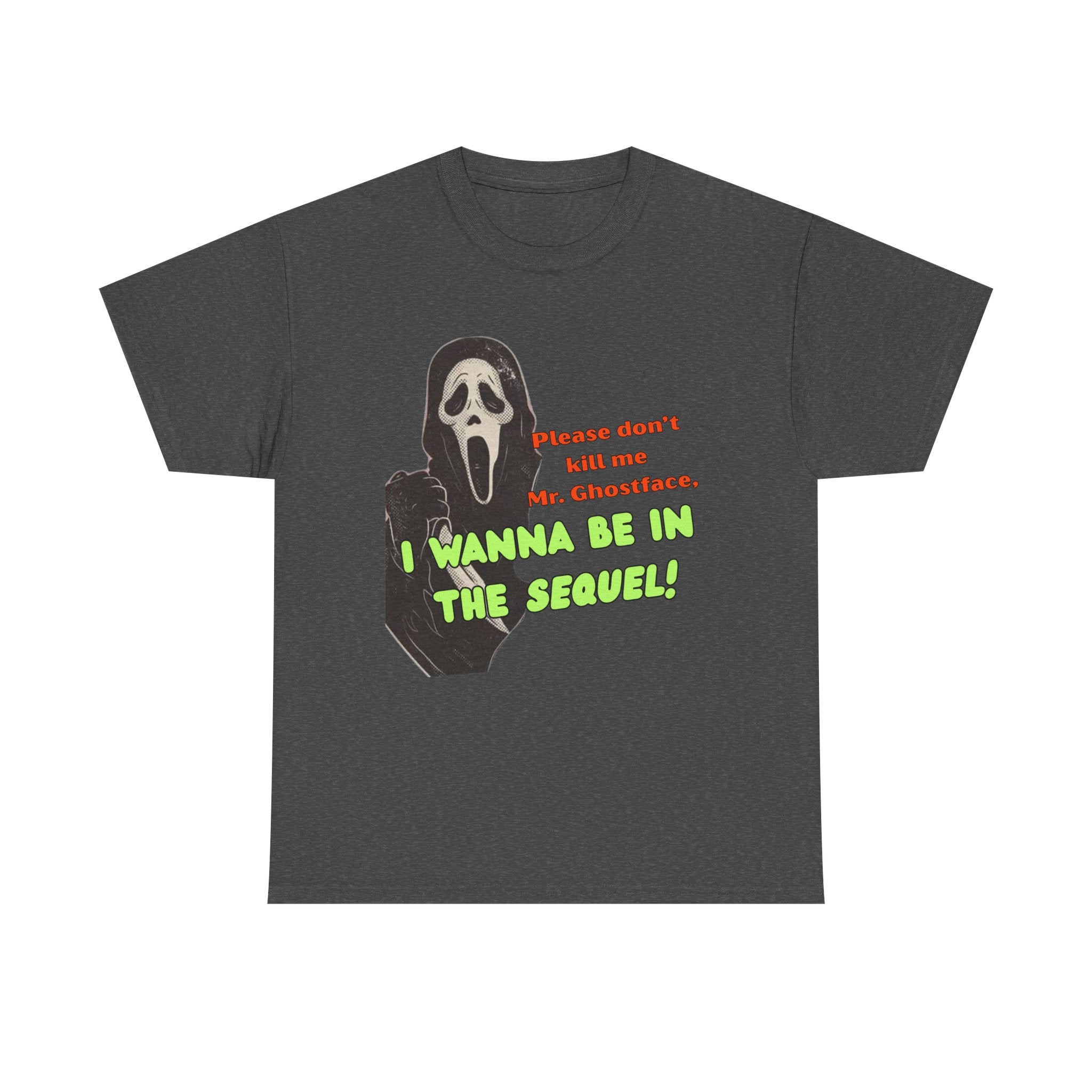 Ghostface Sequel Tee, Unisex Heavy Cotton Tee