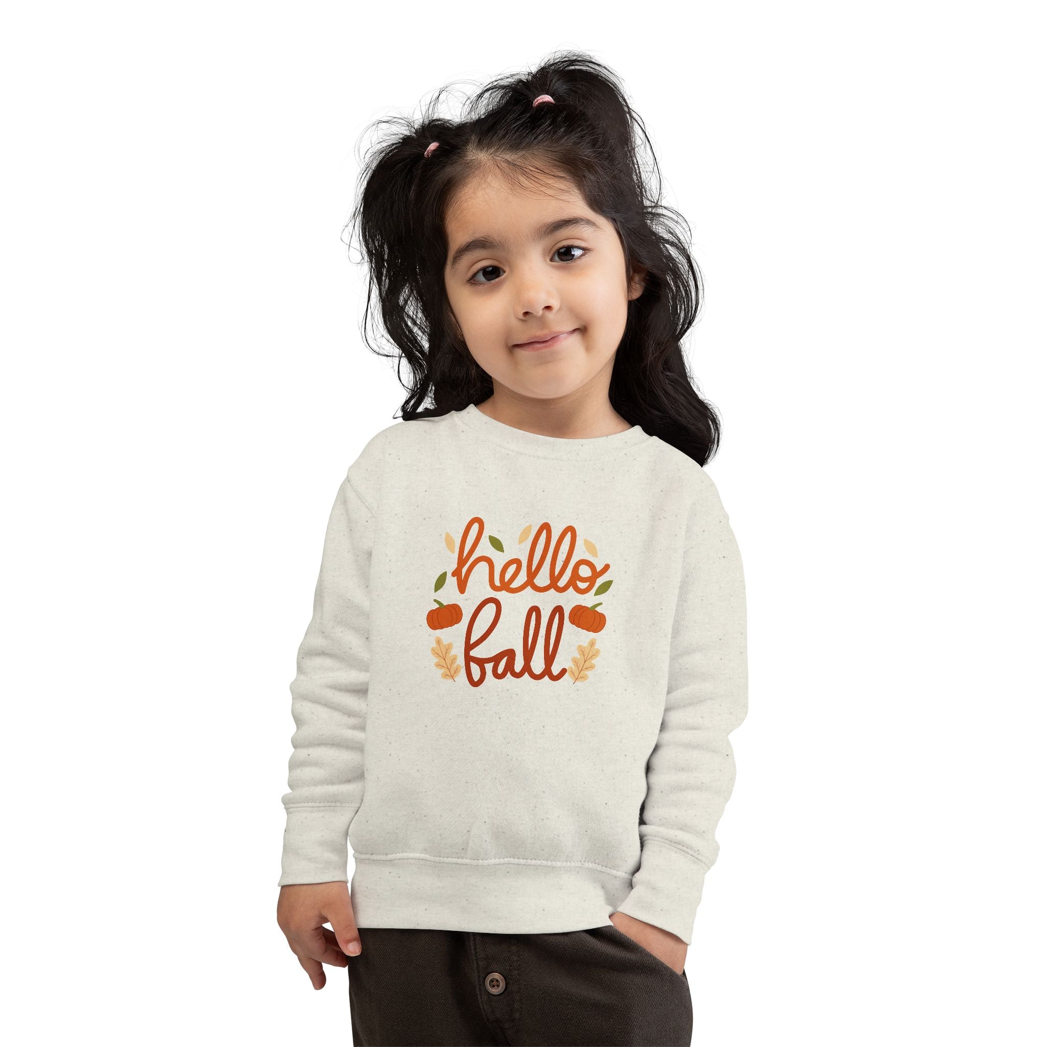 Toddler Fall Sweatshirt - Cute Fall Design